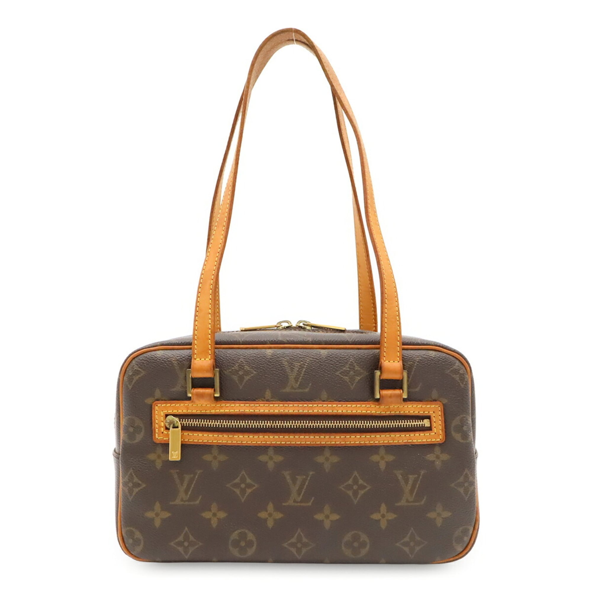 Louis Vuitton Brown Monogram Canvas Pvc Coated Canvas Shoulder Bag (Pre-Owned)