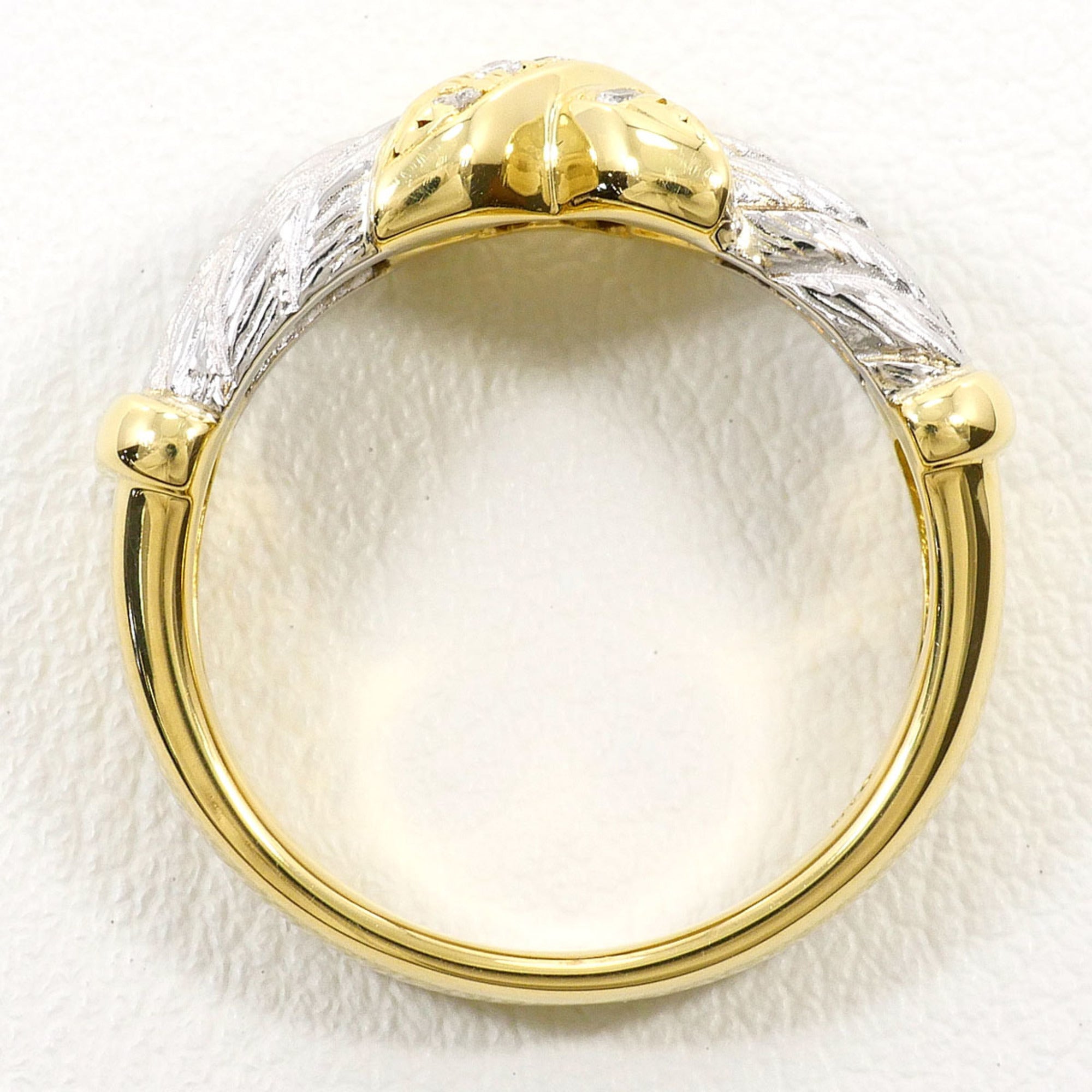 Unbranded Platinum Yellow Gold Yellow Gold (18K) Platinum 900 Band Ring (Pre-Owned)