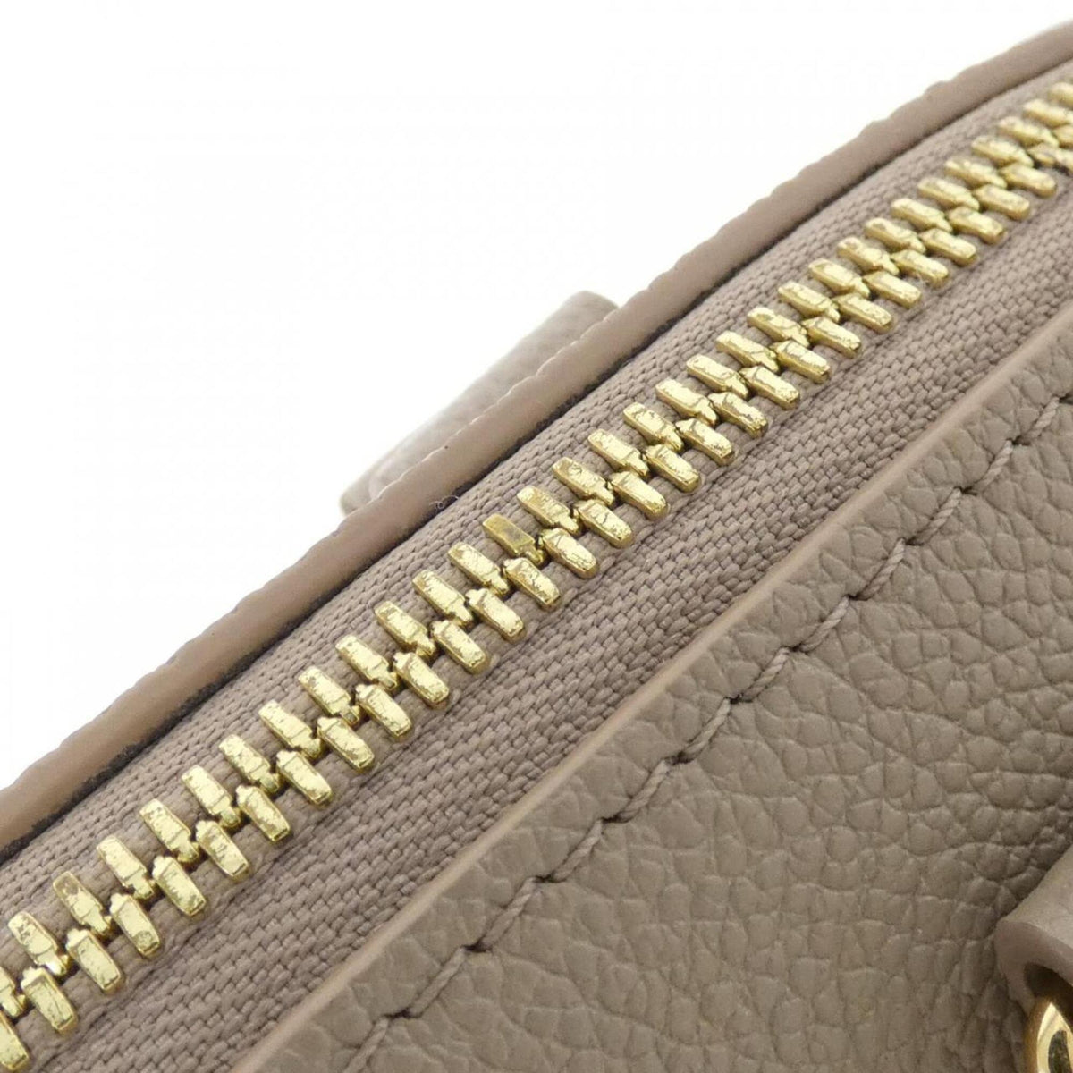 Louis Vuitton Monogram Empreinte Beige Tourterelle Leather Boston Bag (Pre-Owned)
