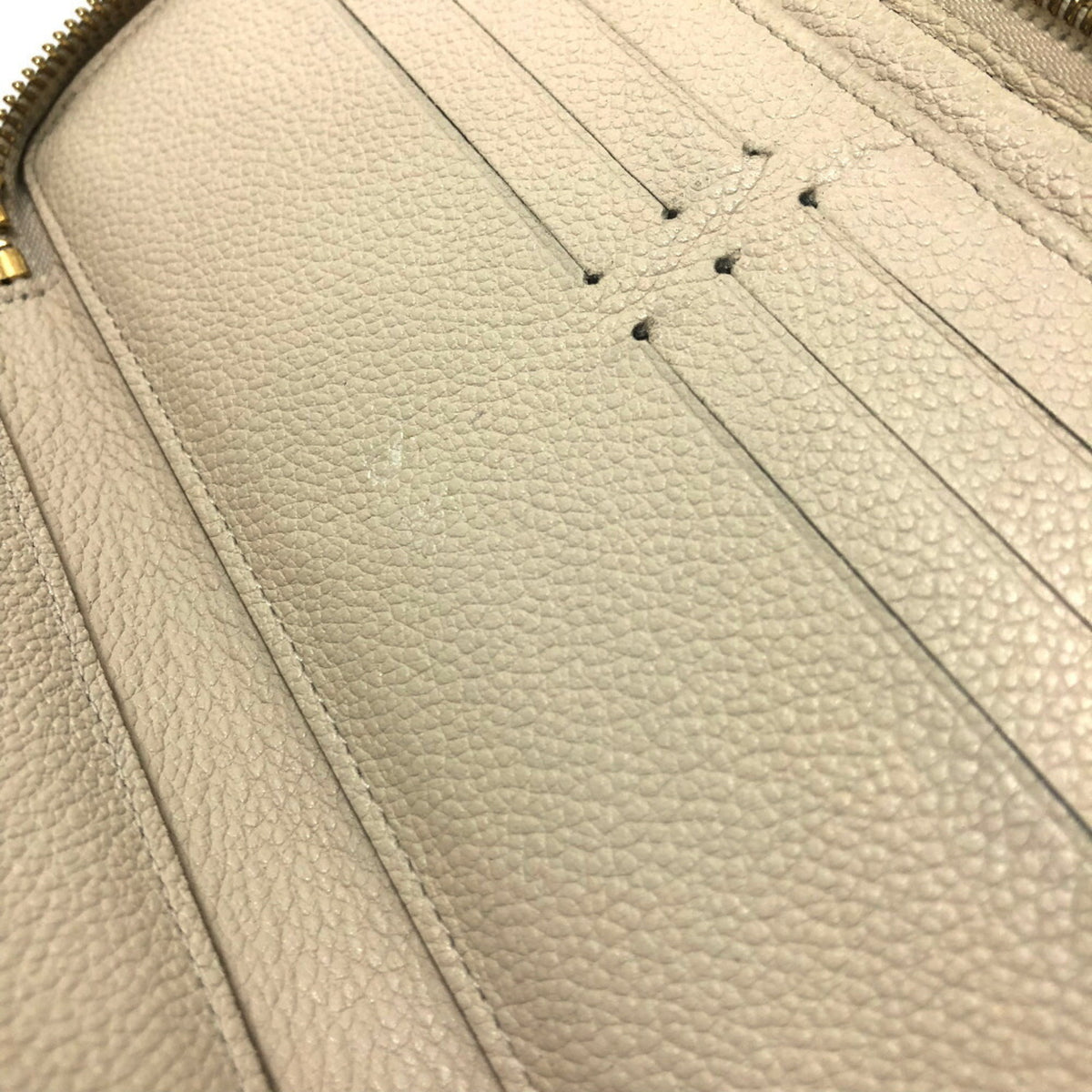 Louis Vuitton White Monogram Empreinte Long Wallet (Bi-Fold) (Pre-Owned)