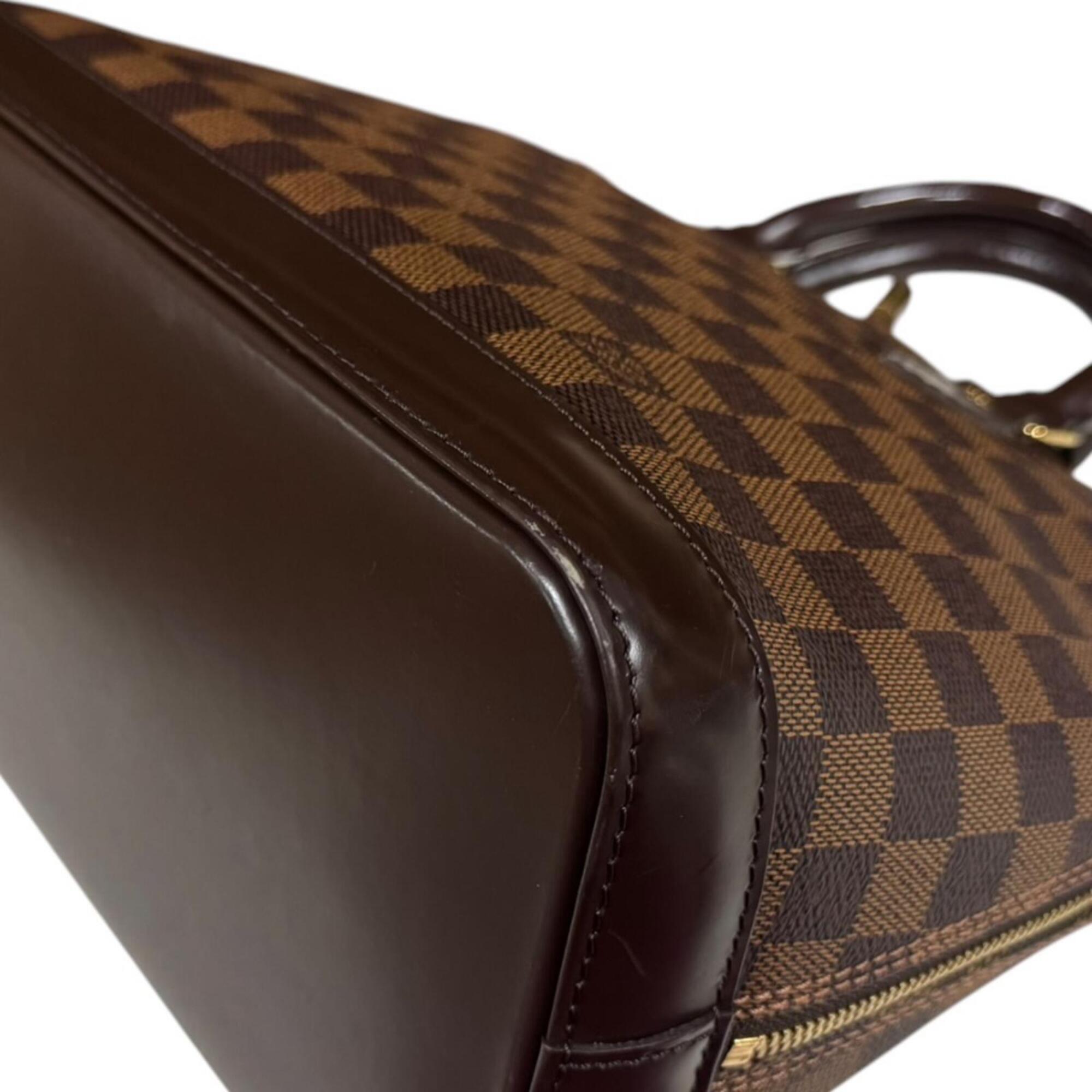 Louis Vuitton Damier Brown Damier Canvas Handbag (Pre-Owned)