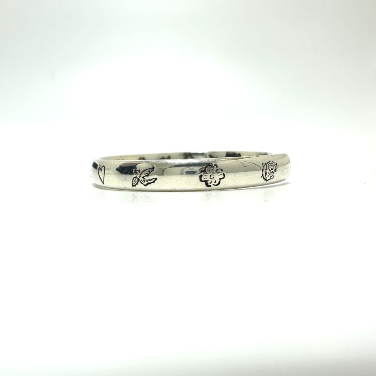 Gucci Silver Silver 925 Bangle (Pre-Owned)