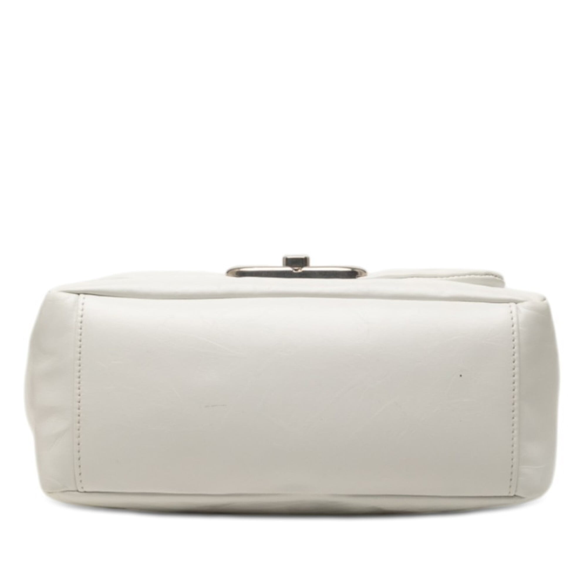 Balenciaga White Leather Shoulder Bag (Pre-Owned)