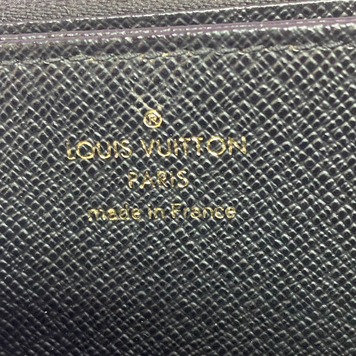 Louis Vuitton Brown Leather Long Wallet (Bi-Fold) (Pre-Owned)