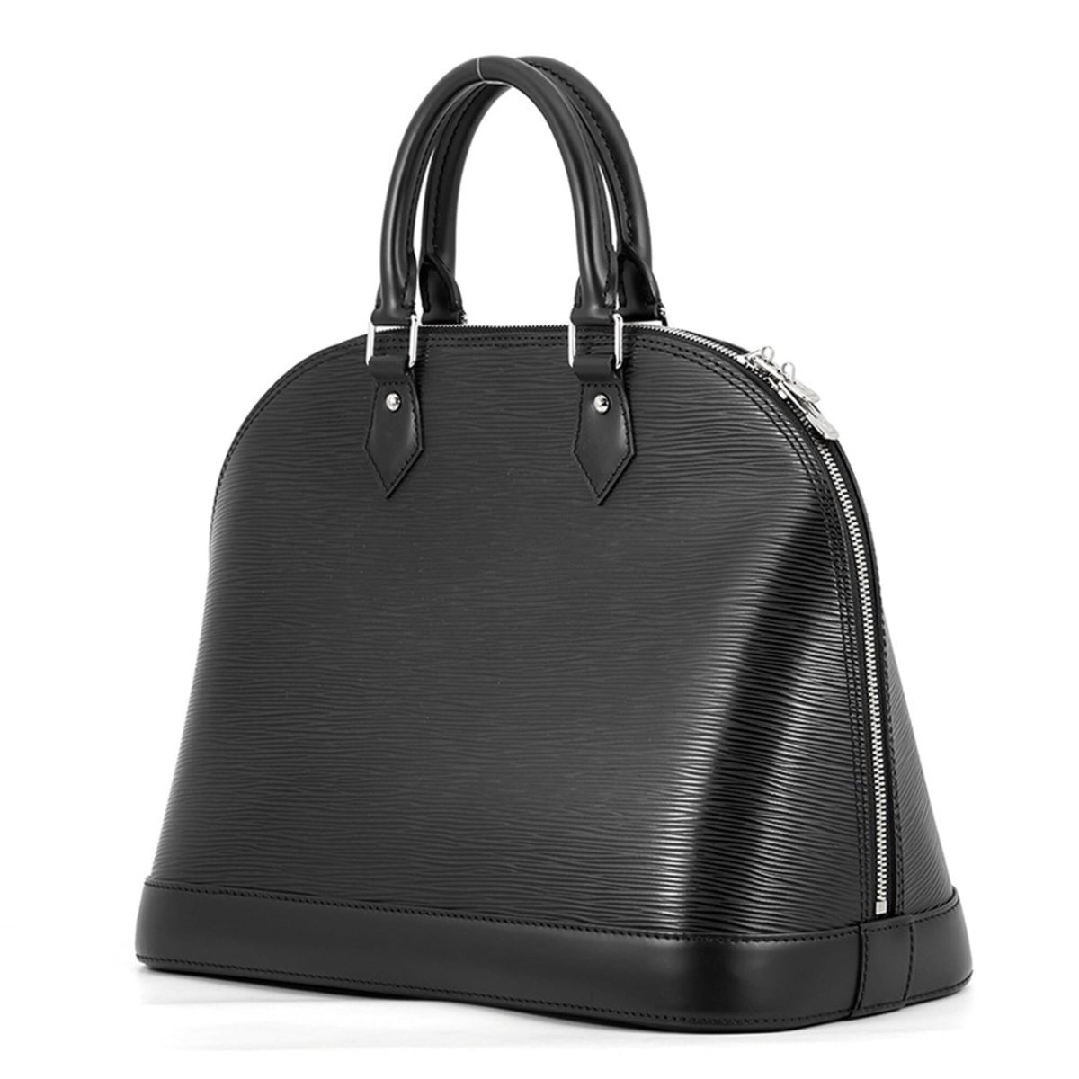 Louis Vuitton Epi Black Noir Epi Leather Handbag (Pre-Owned)