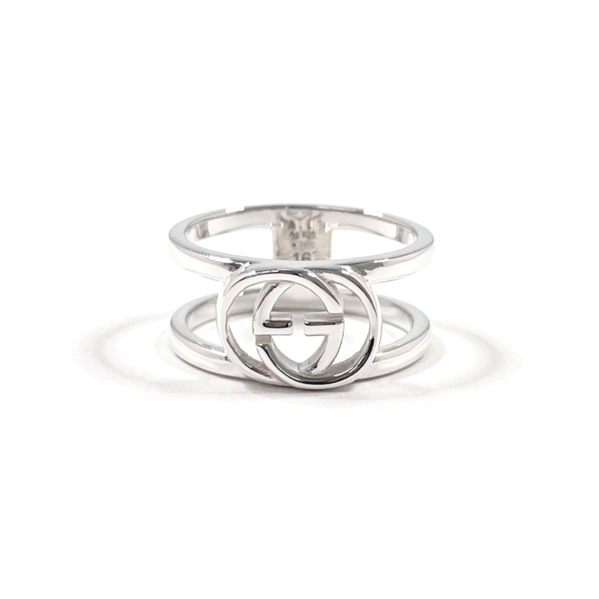 Gucci Silver Silver 925 Band Ring (Pre-Owned)