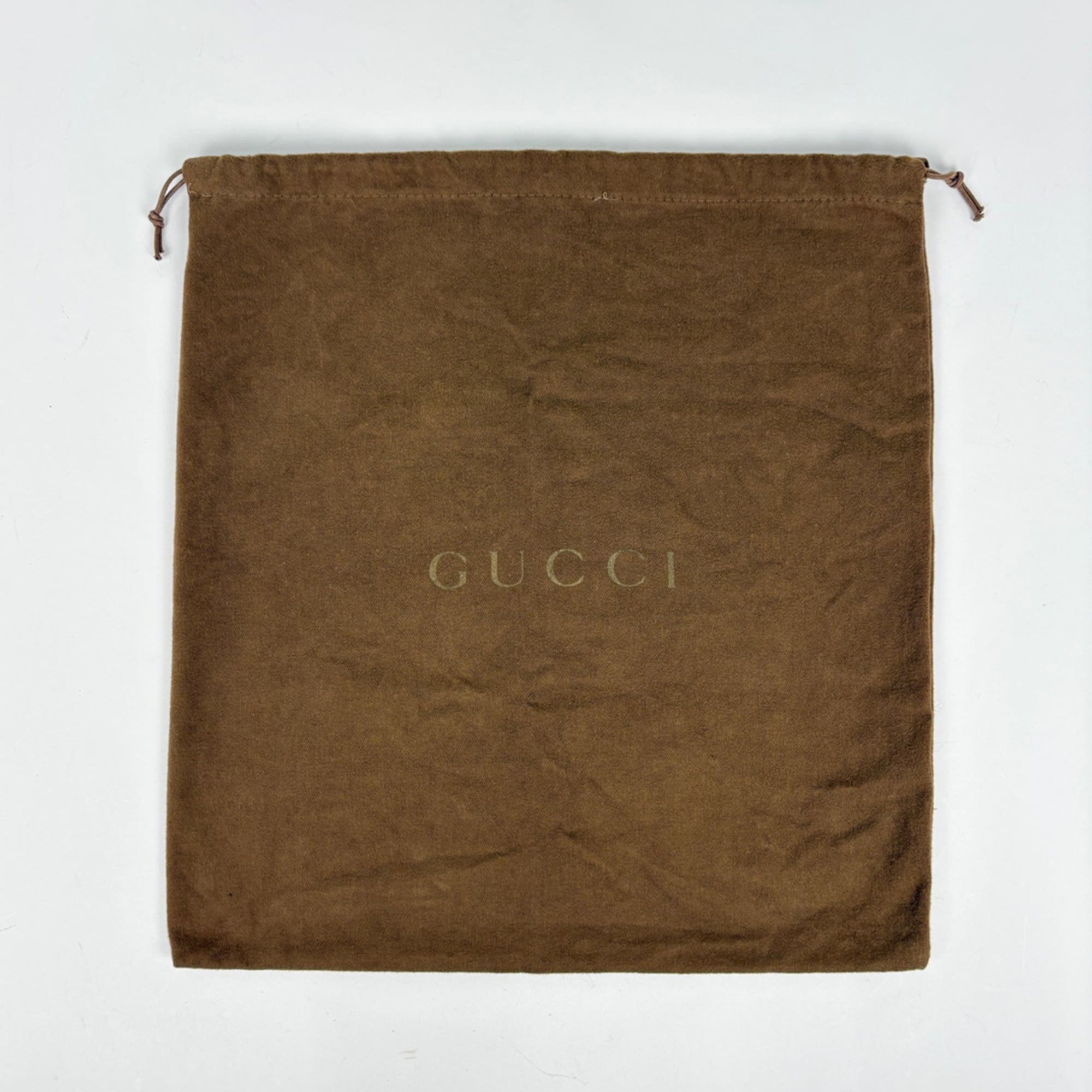 Gucci Beige White Gg Canvas Leather Shoulder Bag (Pre-Owned)