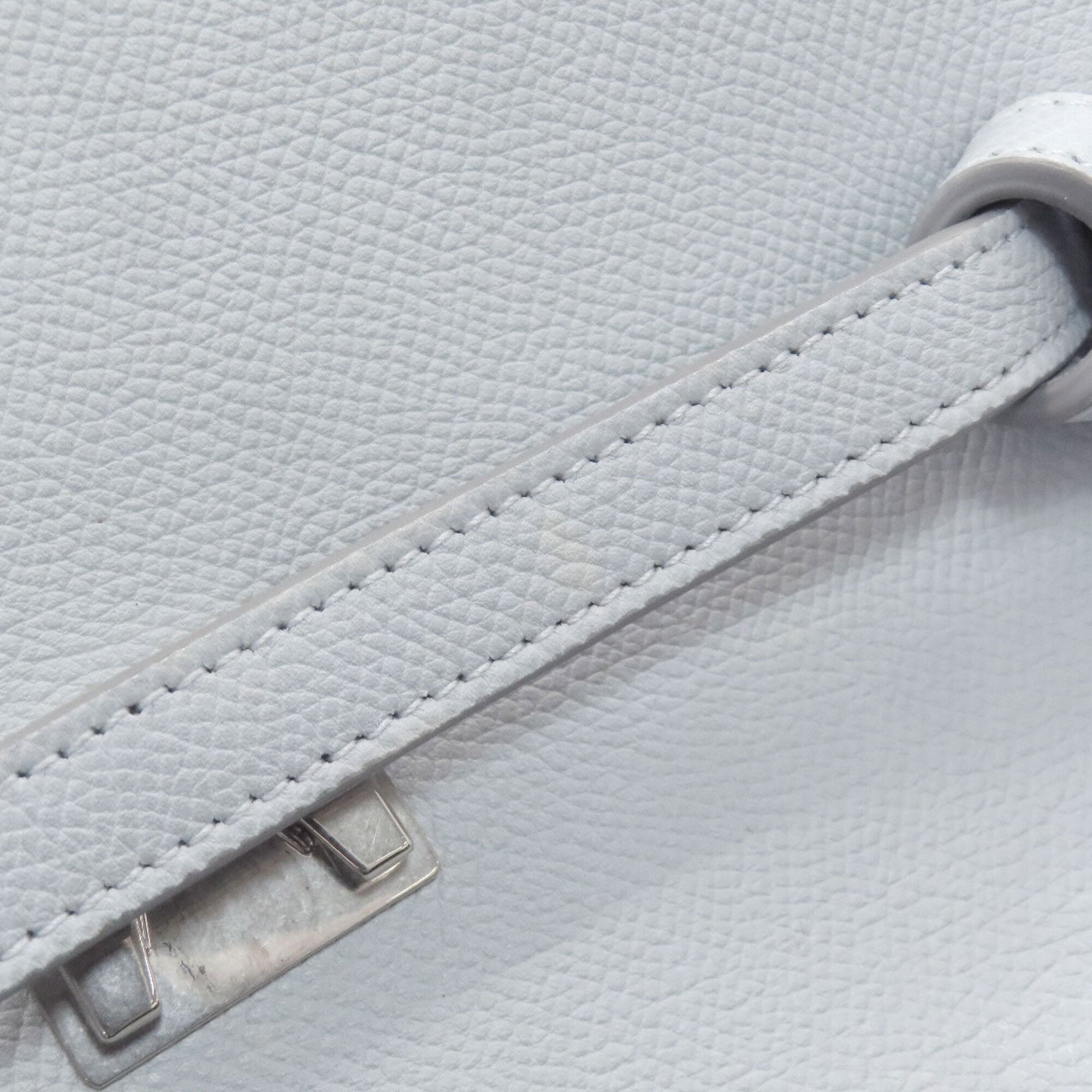 Celine Light Blue Leather Handbag (Pre-Owned)