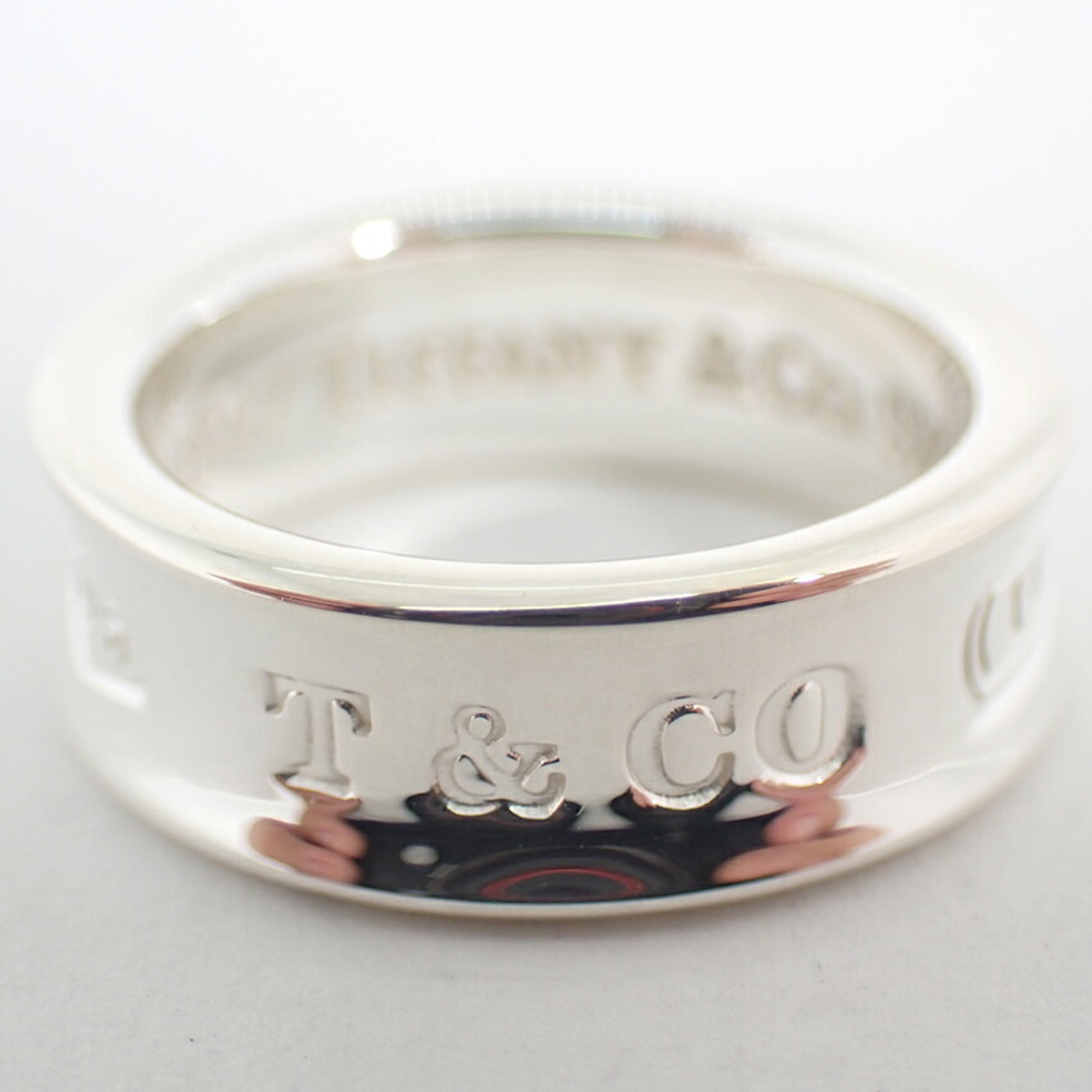 Tiffany Sterling Silver 925 Band Ring (Pre-Owned)