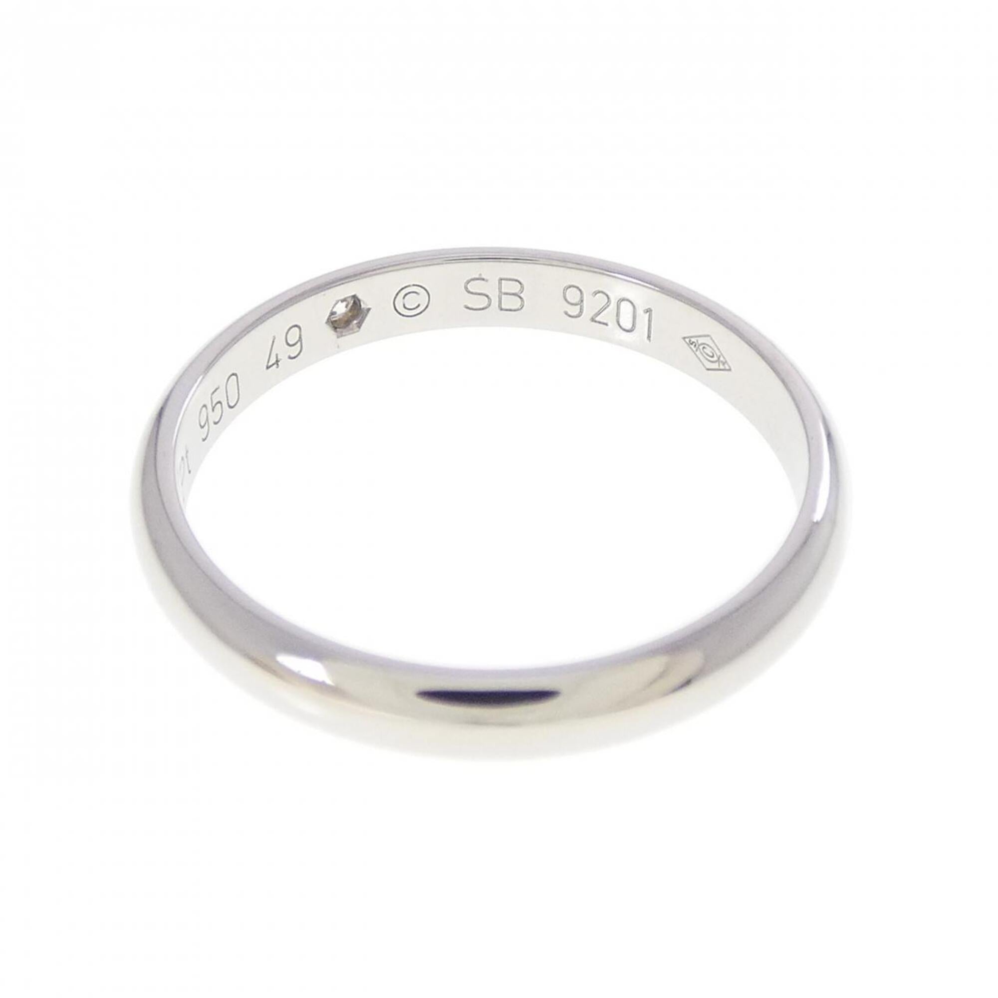 Cartier Platinum Platinum 950 Wedding Ring (Pre-Owned)