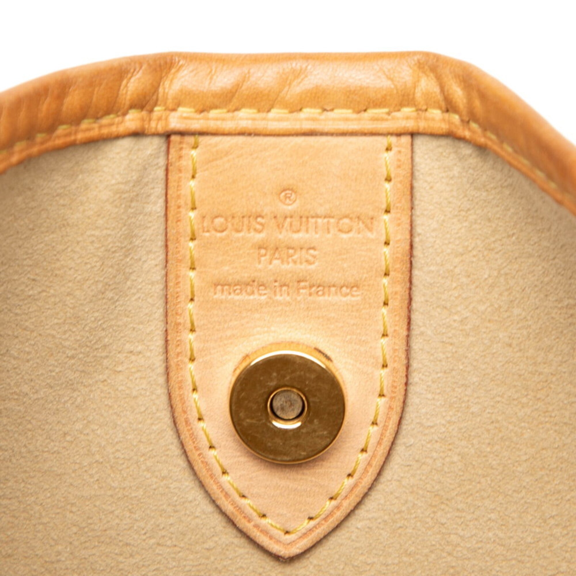 Louis Vuitton Brown Pvc Leather Handbag Shoulder Bag (Pre-Owned)