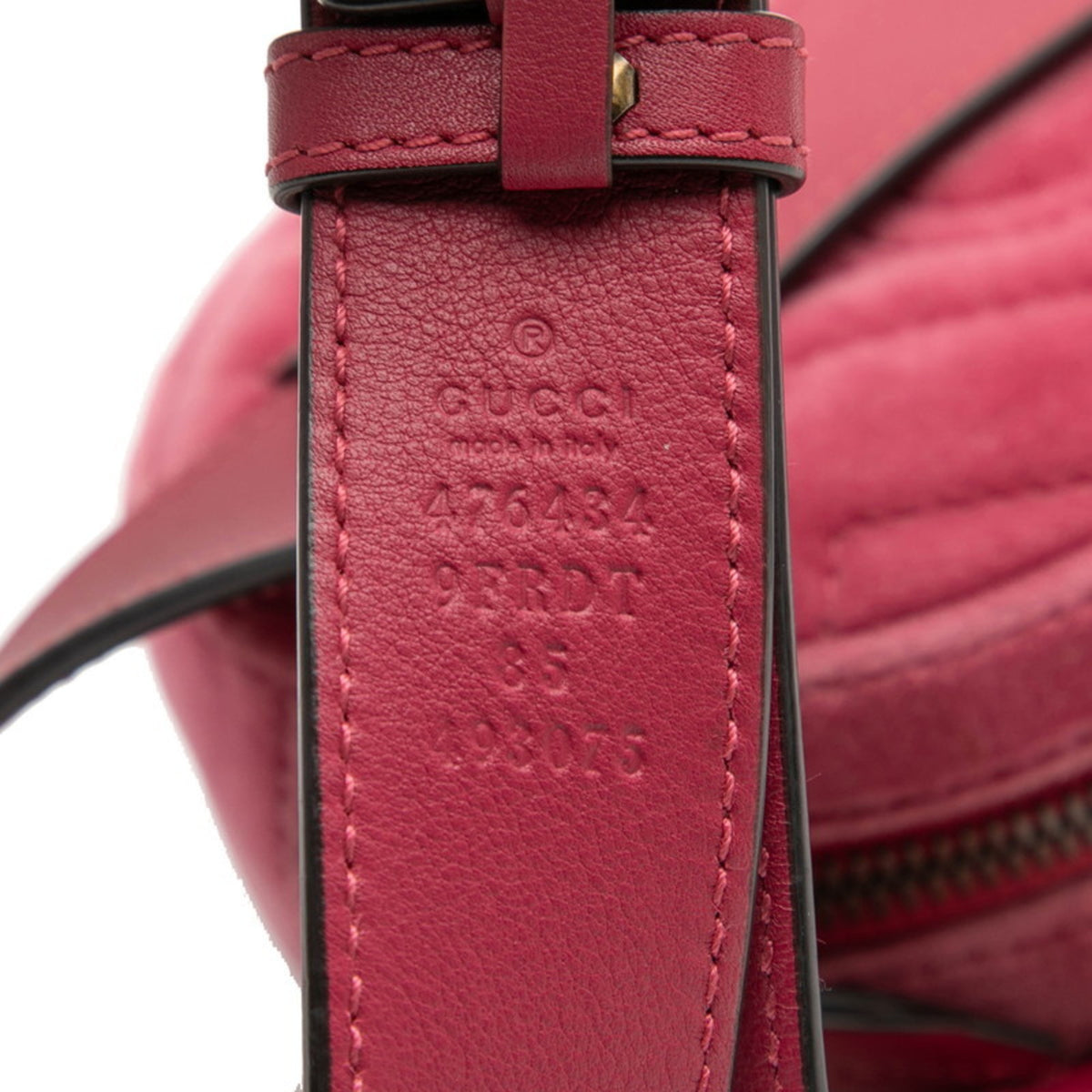 Gucci Pink Leather Sling Bag (Pre-Owned)