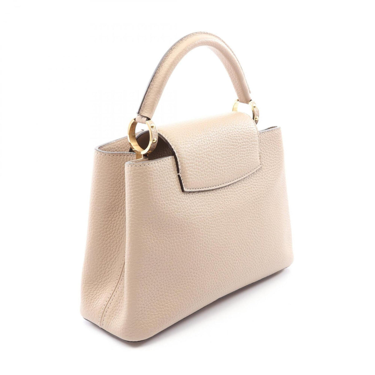 Louis Vuitton Beige Leather Handbag (Pre-Owned)