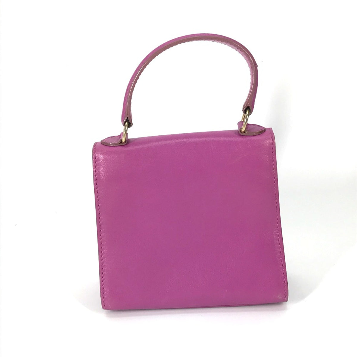 Celine Purple Leather Handbag (Pre-Owned)