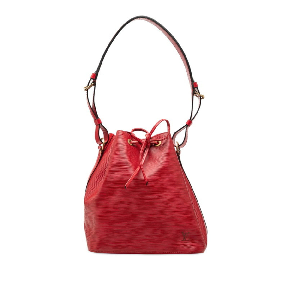 Louis Vuitton Castilian Red Epi Leather Shoulder Bag (Pre-Owned)