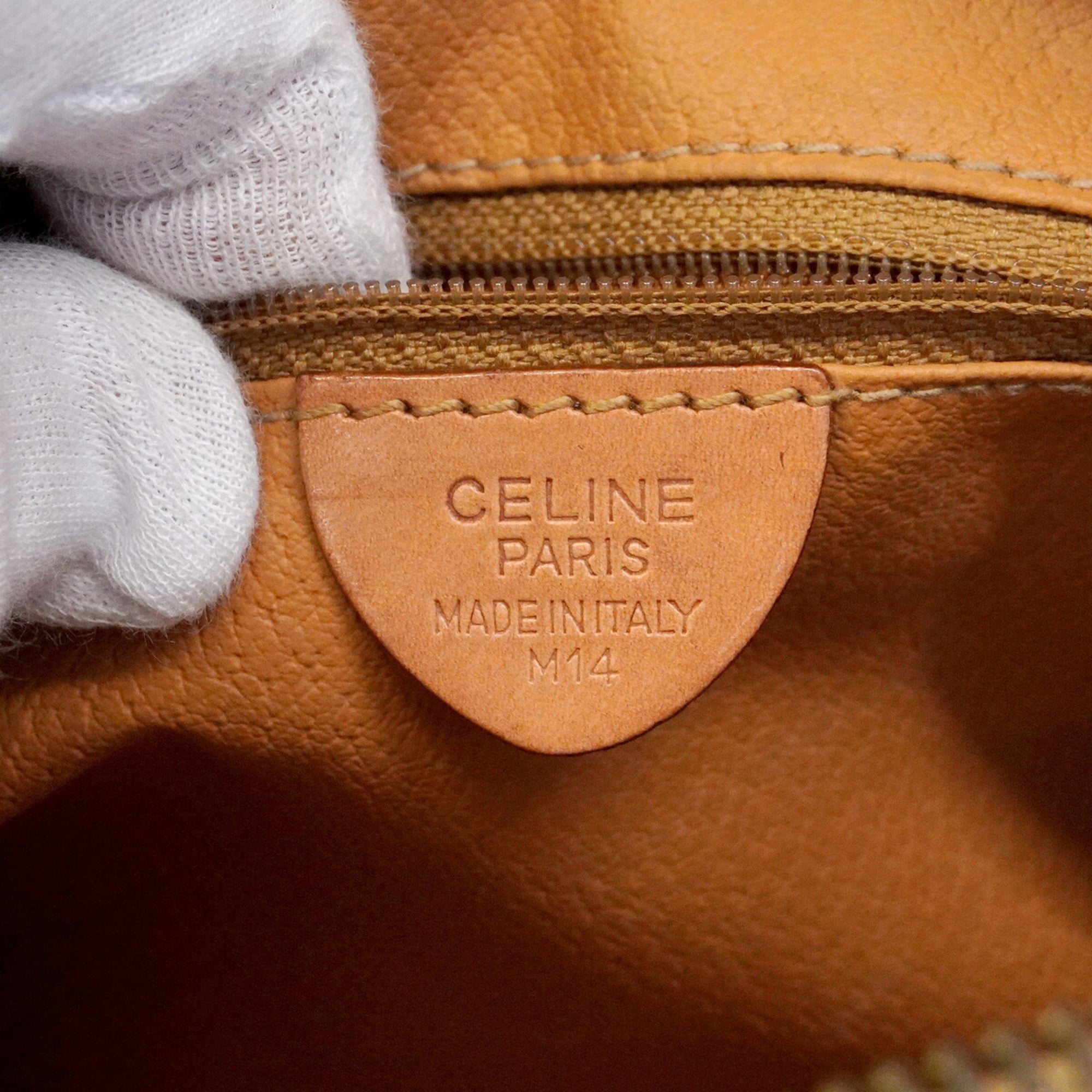 Celine Brown Pvc Shoulder Bag (Pre-Owned)