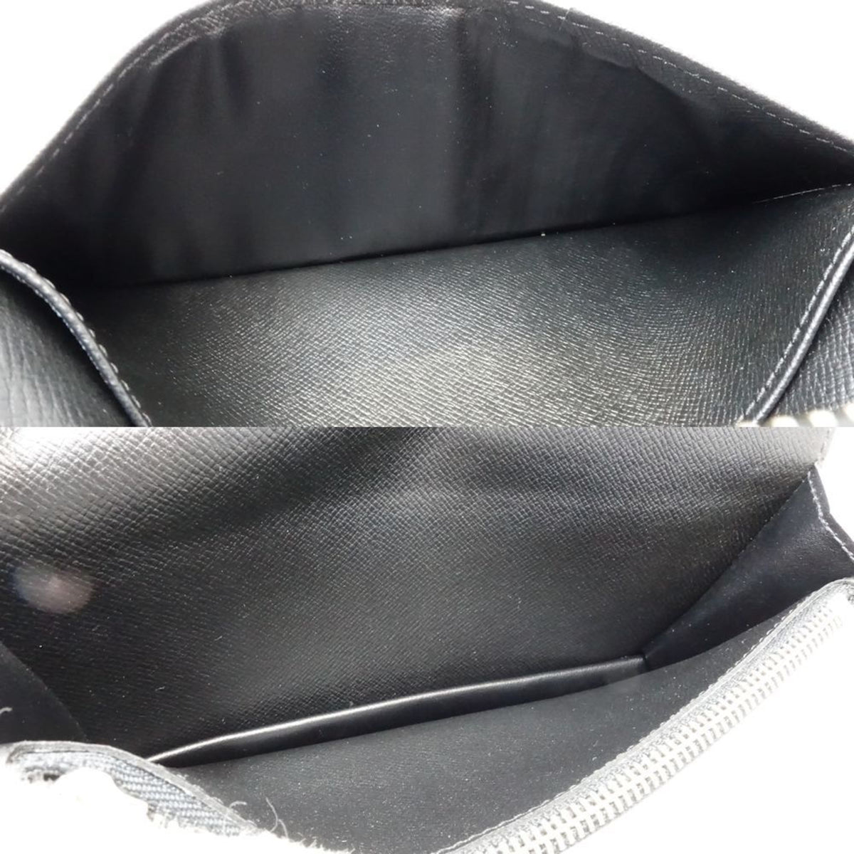 Louis Vuitton Black Canvas Coin Purse/Coin Case (Pre-Owned)