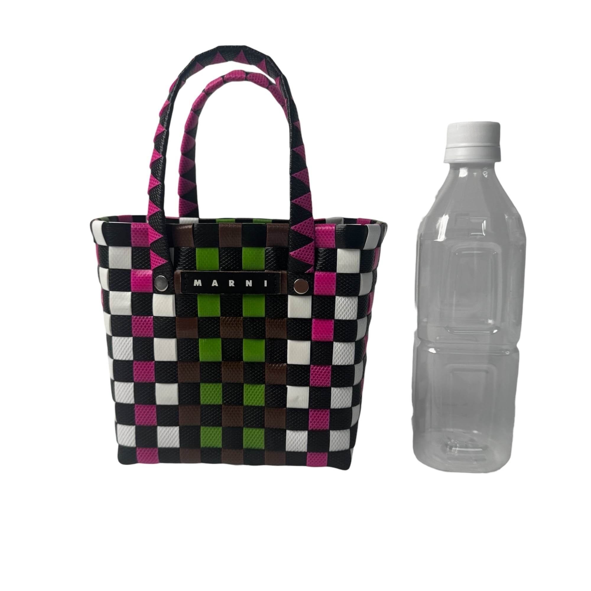 Marni Multi-Color Polypropylene Handbag Tote Bag (Pre-Owned)