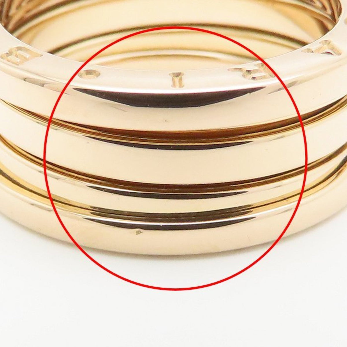 Bvlgari Pink Gold Pink Gold (18K) Band Ring (Pre-Owned)