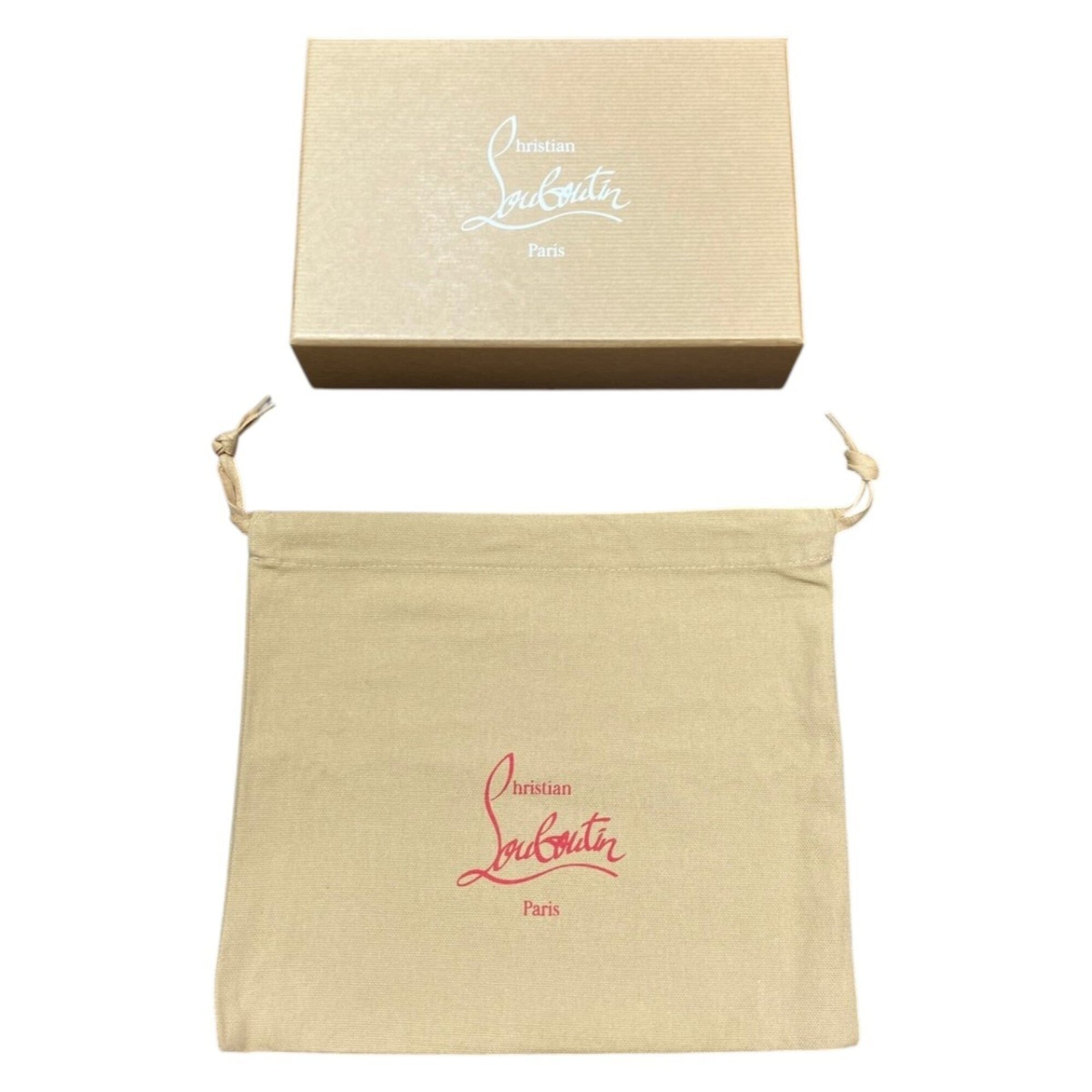 Christian Louboutin Multi-Color White Metal Leather Long Wallet (Bi-Fold) (Pre-Owned)