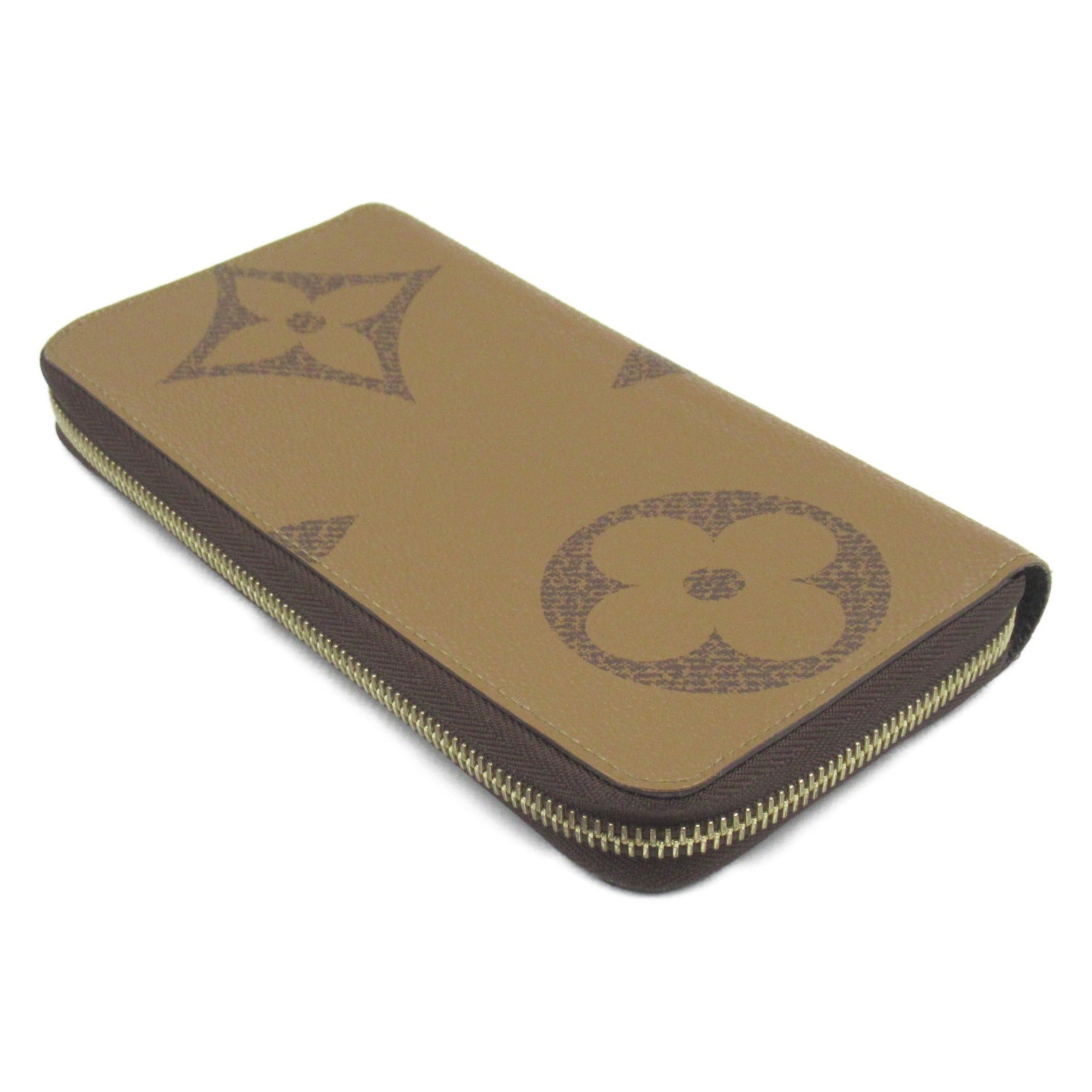 Louis Vuitton Monogram Brown Monogram Reverse Monogram Reverse Long Wallet (Bi-Fold) (Pre-Owned)