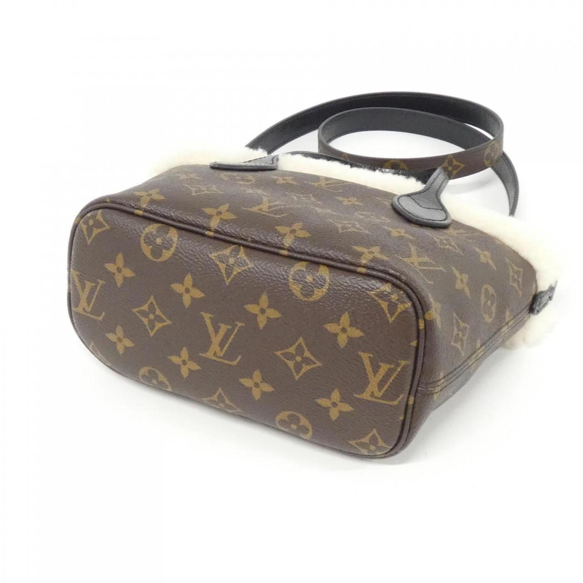 Louis Vuitton Marron Coated Canvas Handbag (Pre-Owned)