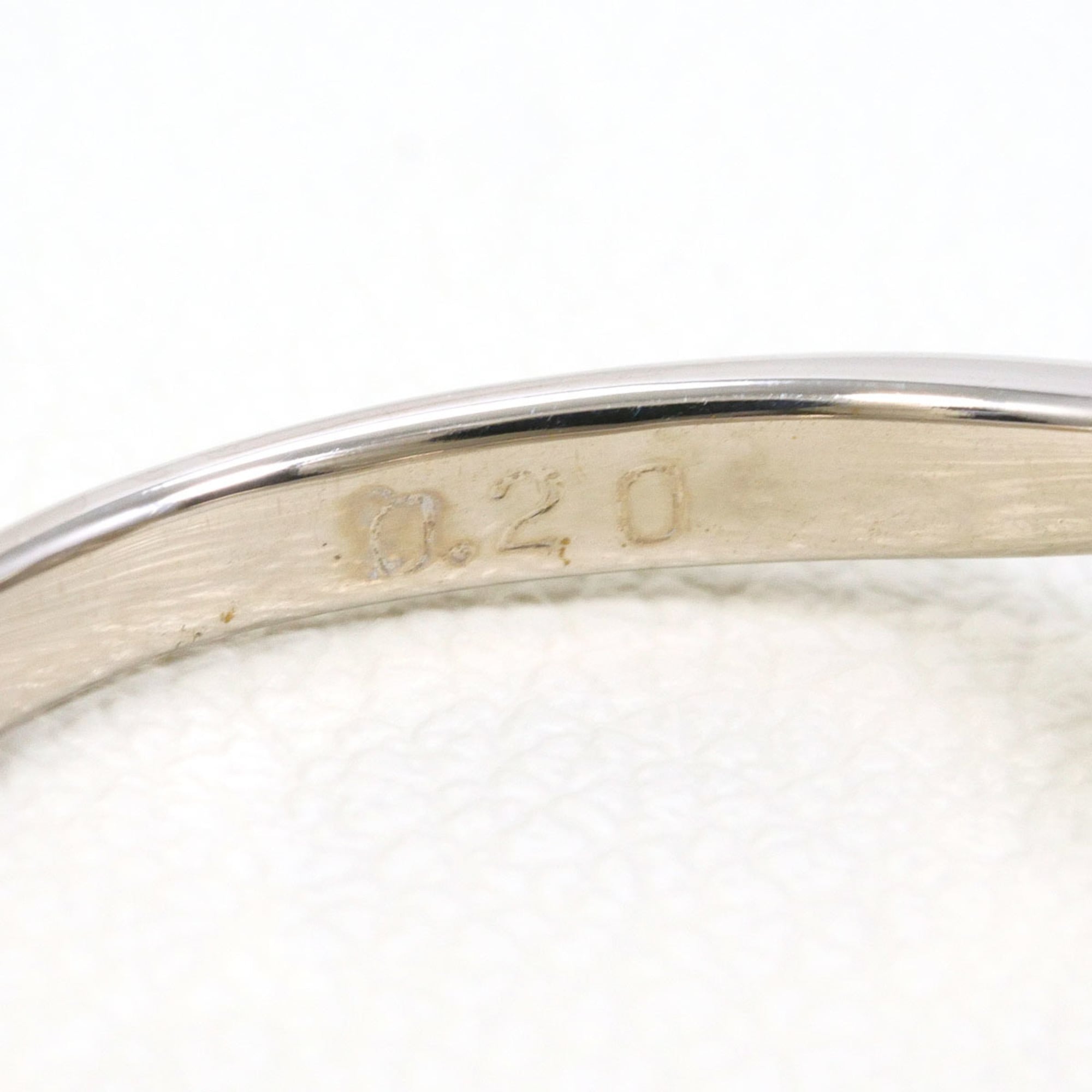 Unbranded White Gold White Gold (18K) Band Ring (Pre-Owned)