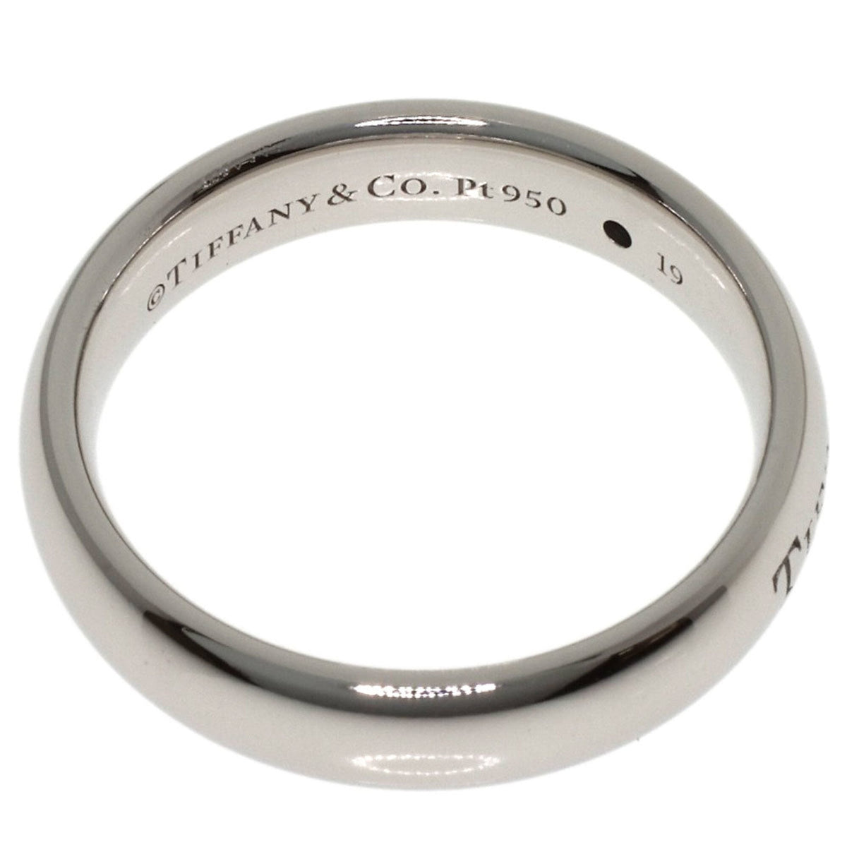 Tiffany Platinum 950 Band Ring (Pre-Owned)