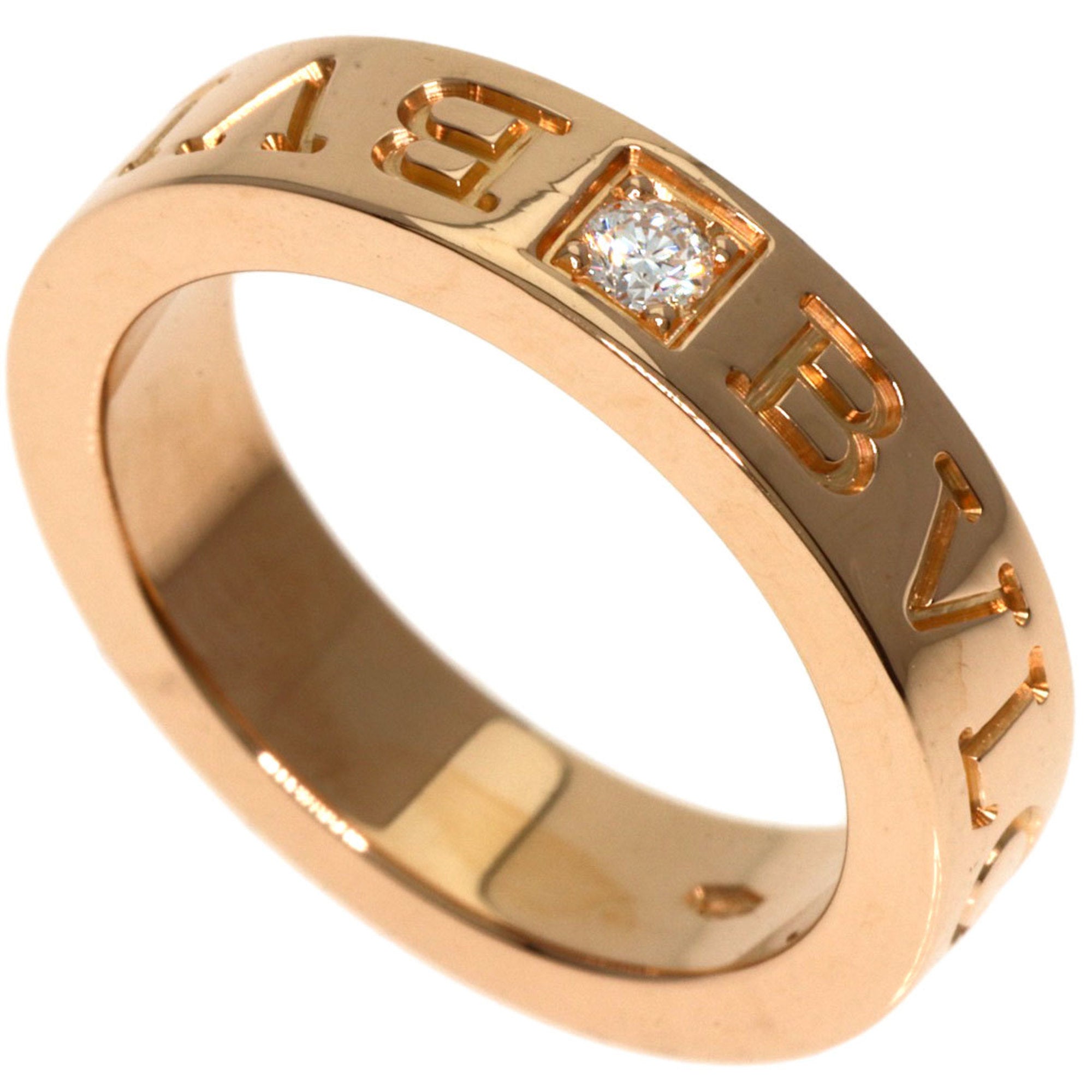 Bvlgari Pink Gold Pink Gold (18K) Band Ring (Pre-Owned)