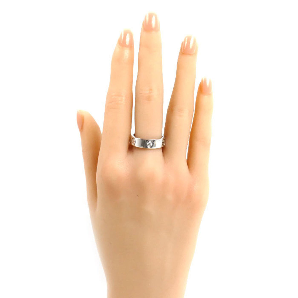 Cartier White Gold (18K) Band Ring (Pre-Owned)