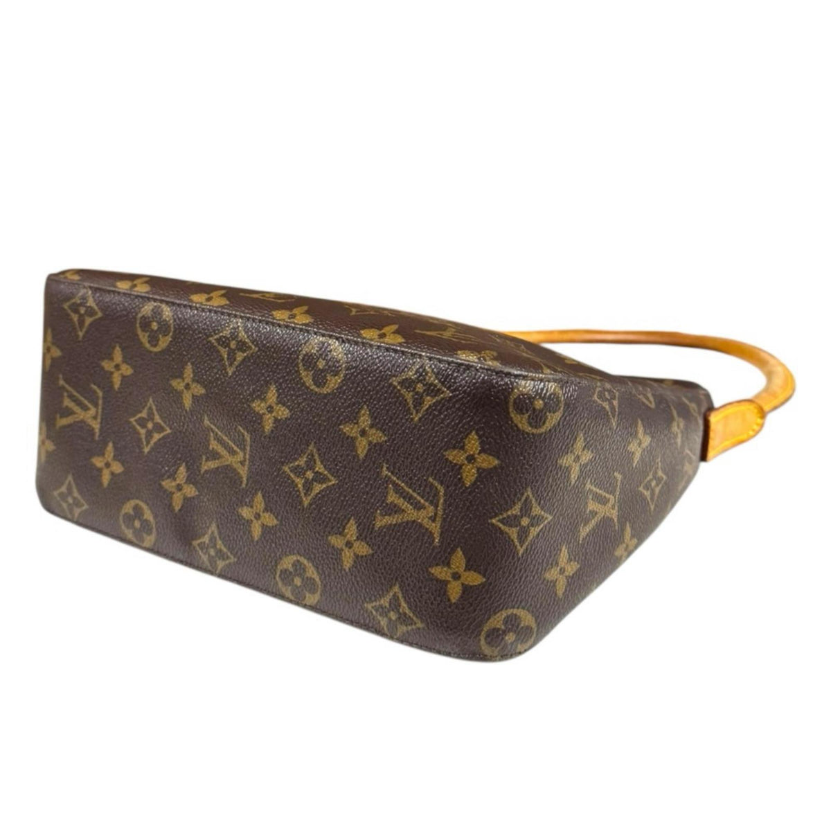 Louis Vuitton Brown Monogram Canvas Shoulder Bag (Pre-Owned)