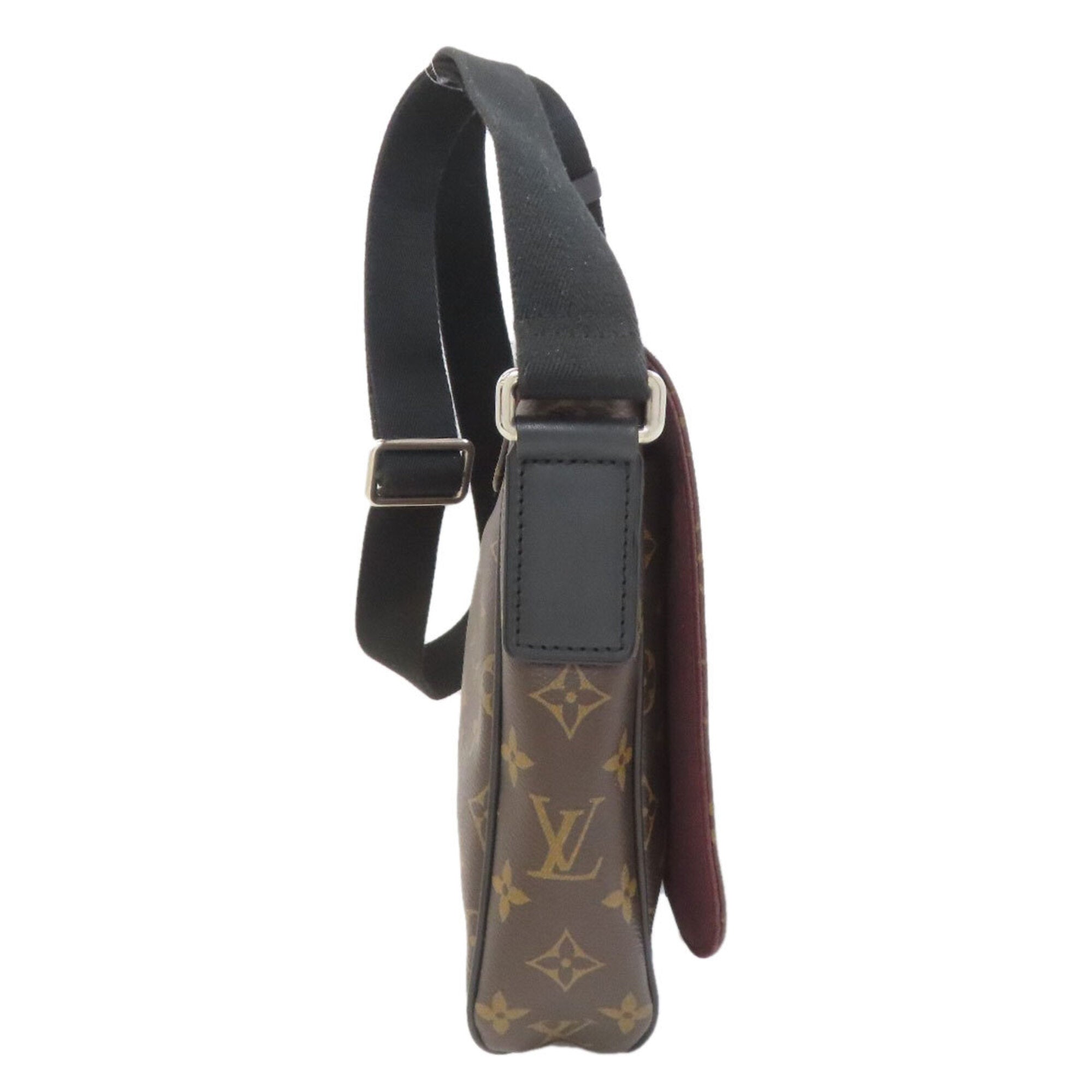 Louis Vuitton Black Brown Monogram Monogram Canvas Shoulder Bag (Pre-Owned)