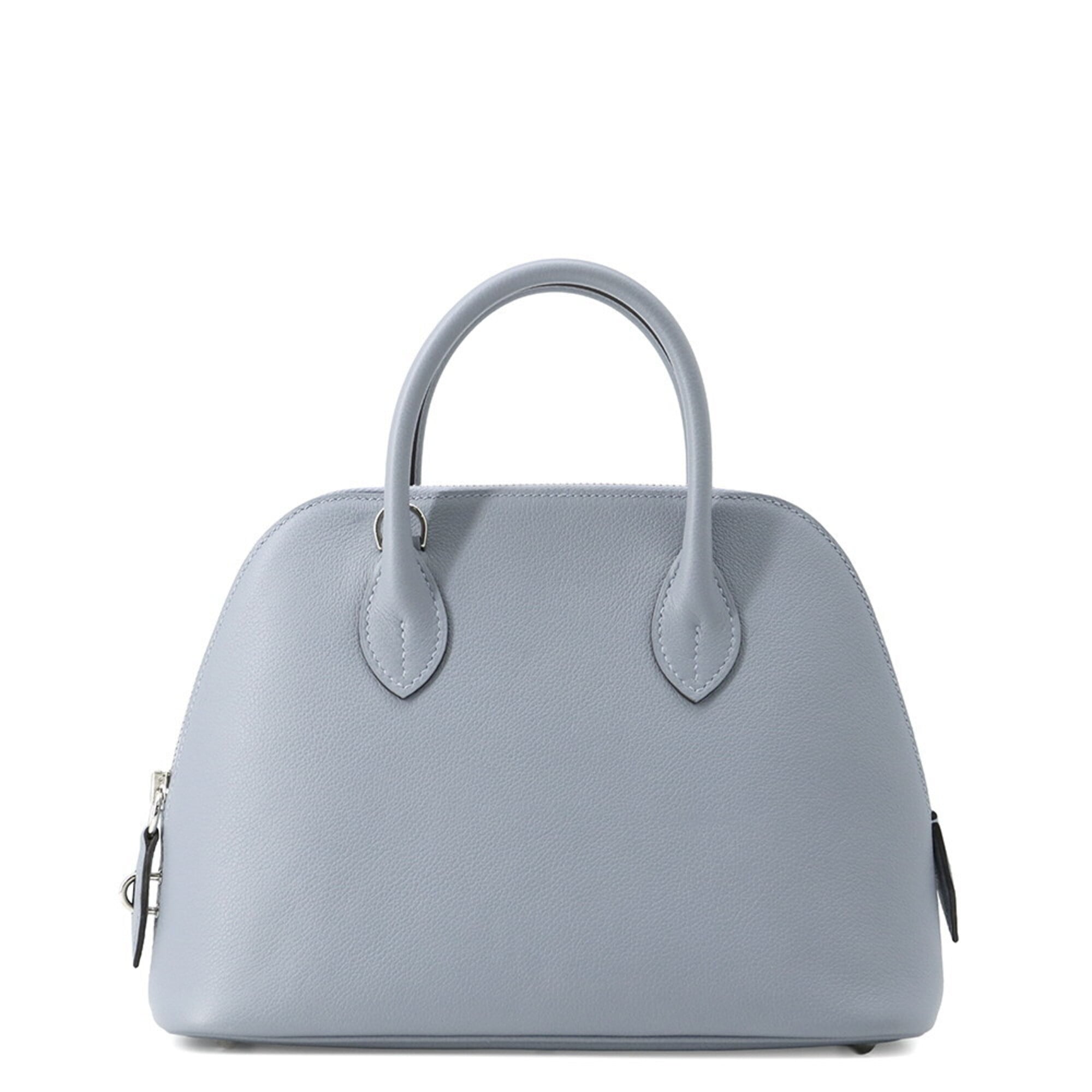 Hermes Blue Lin Handbag (Pre-Owned)