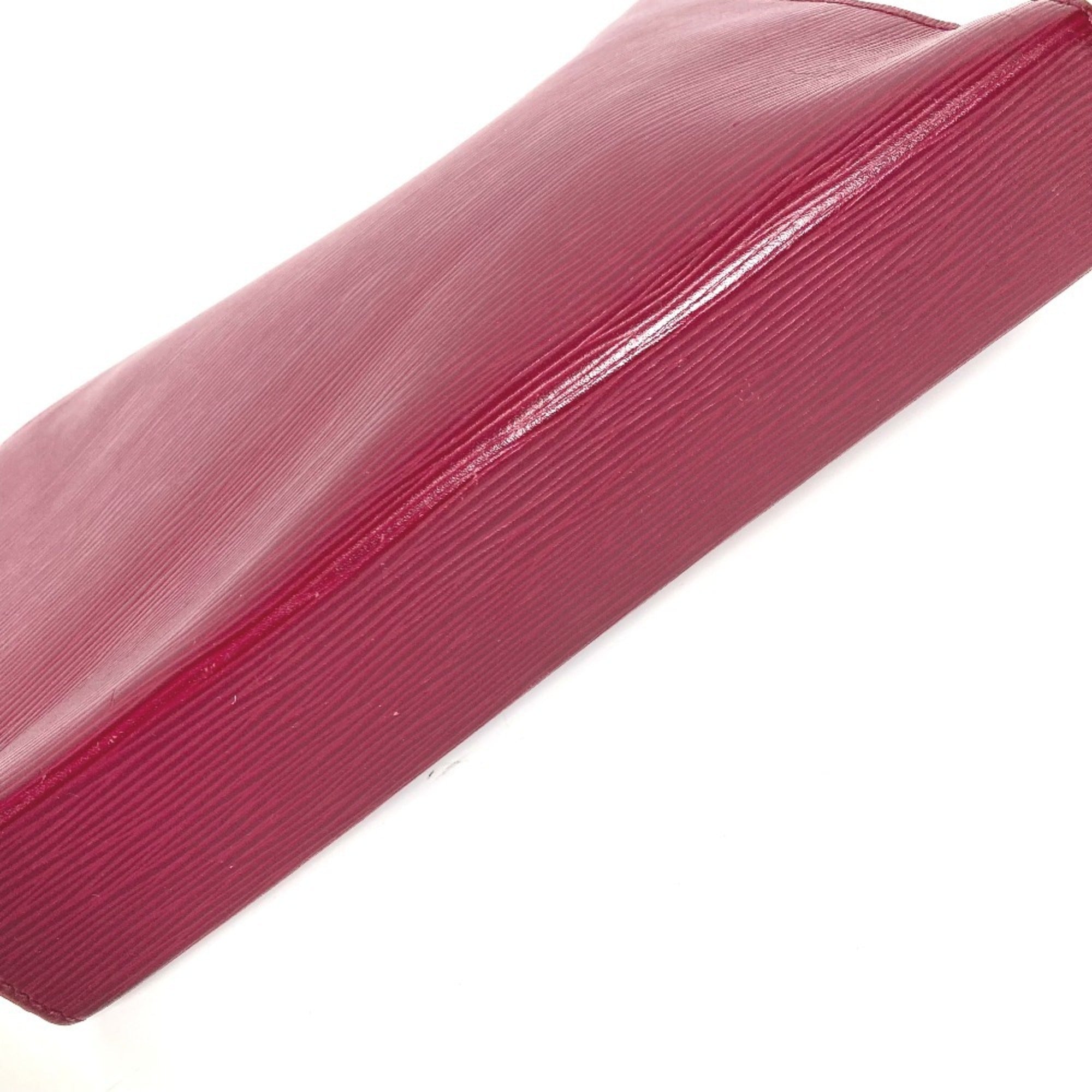Louis Vuitton Fuchsia Red Color Epi Leather Clutch Bag Pouch (Pre-Owned)