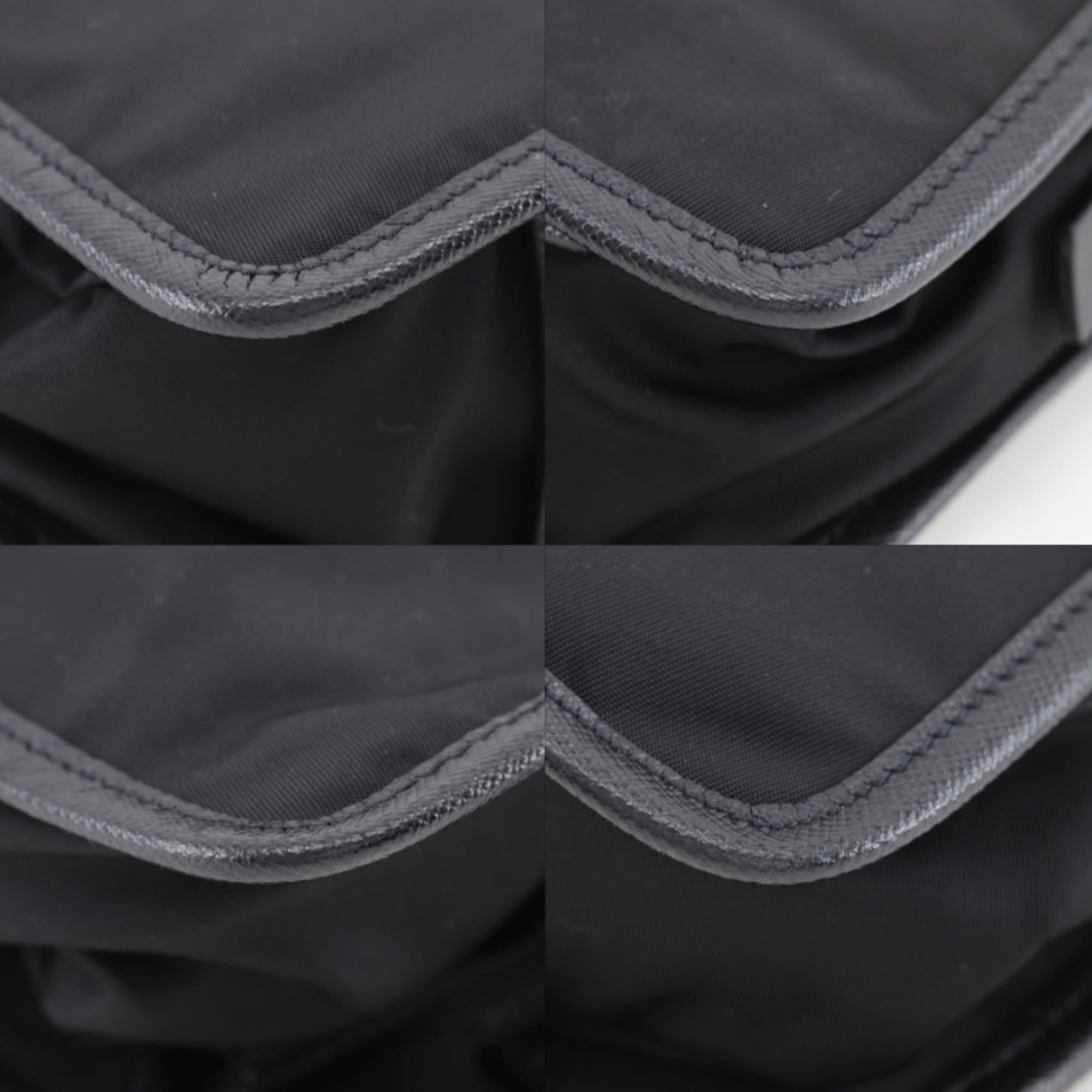 Prada Black Nero Nylon Pouch (Pre-Owned)
