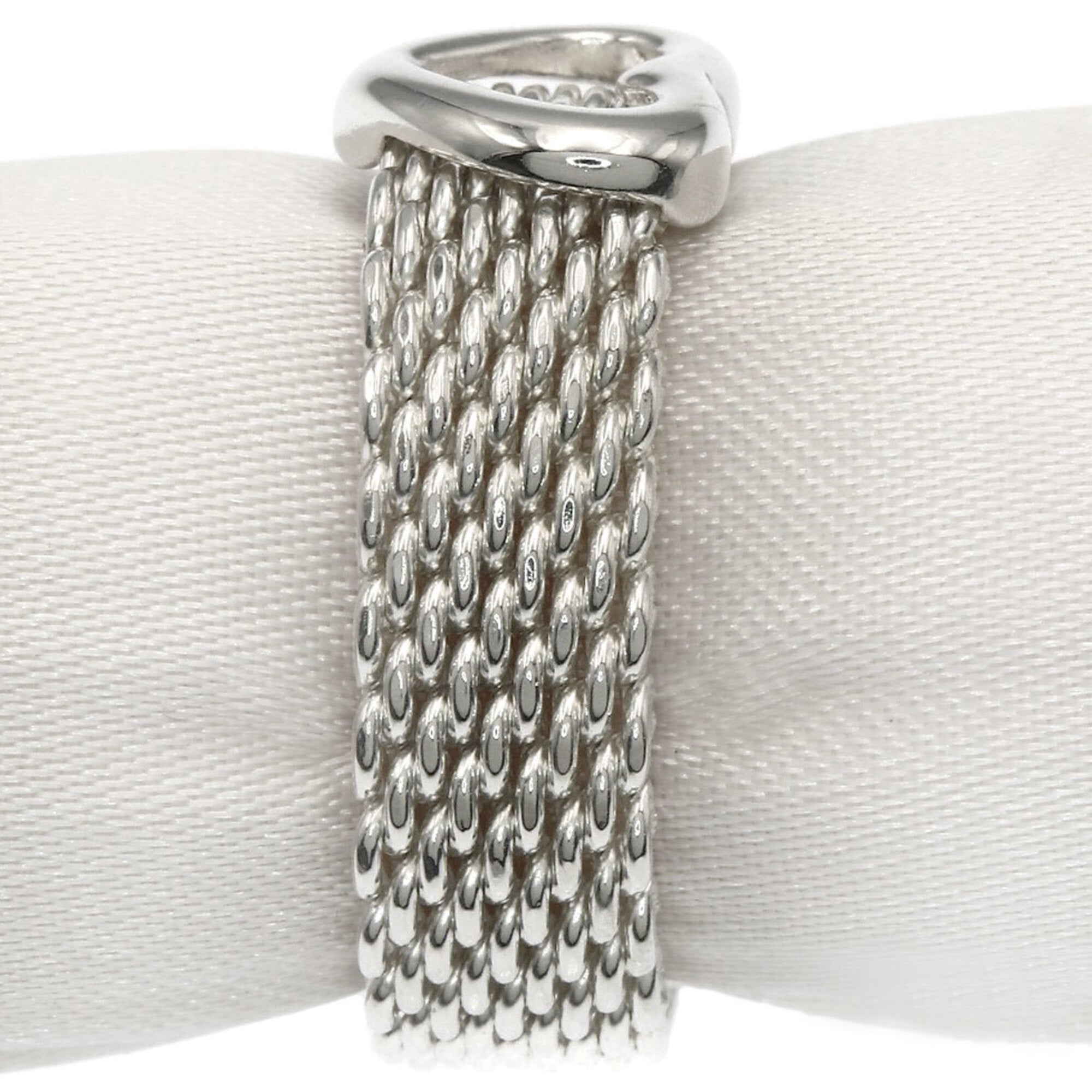 Tiffany Silver Band Ring (Pre-Owned)