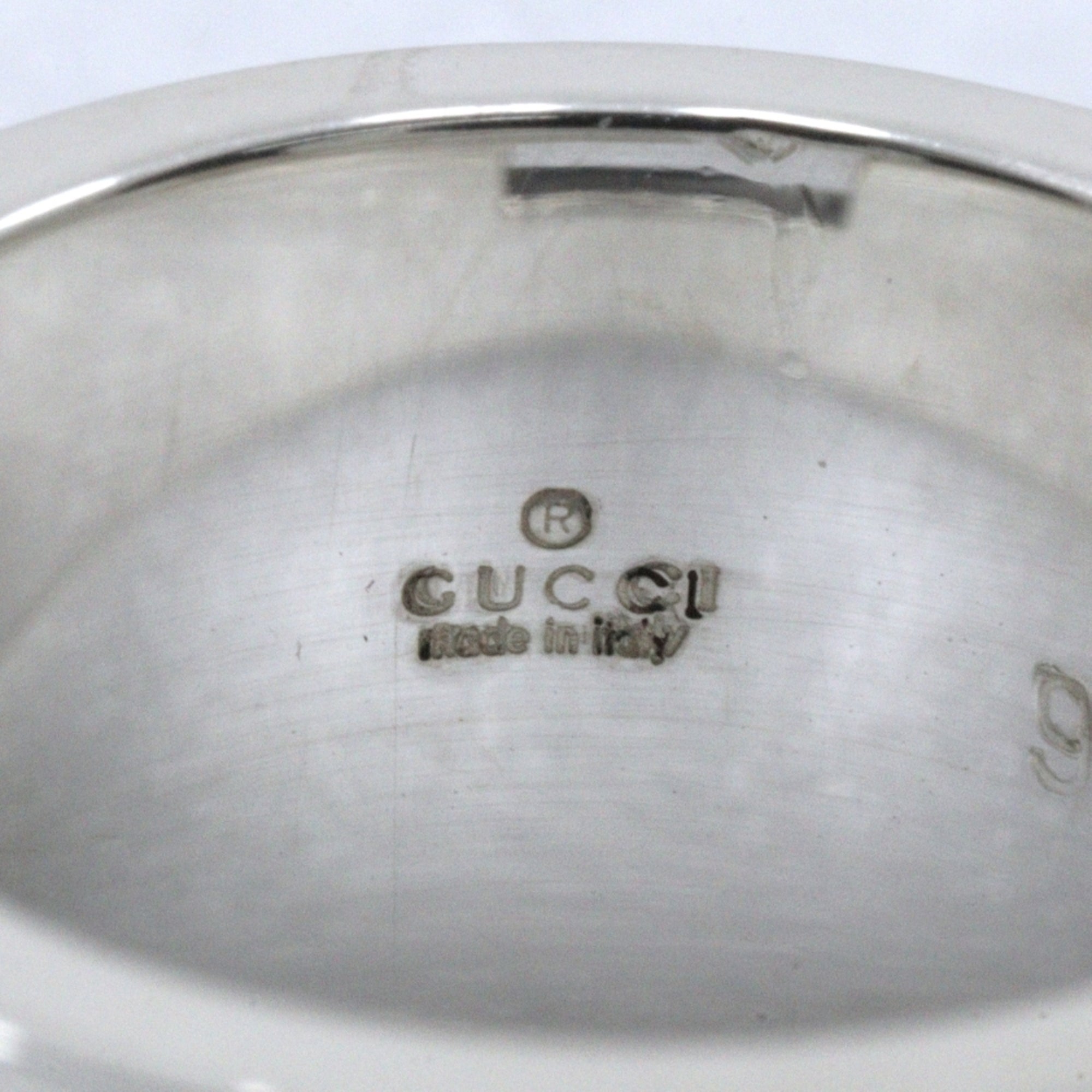 Gucci Silver 925 Band Ring (Pre-Owned)
