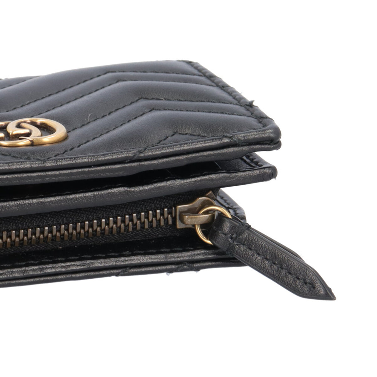 Gucci Black Leather Wallet (Bi-Fold) (Pre-Owned)