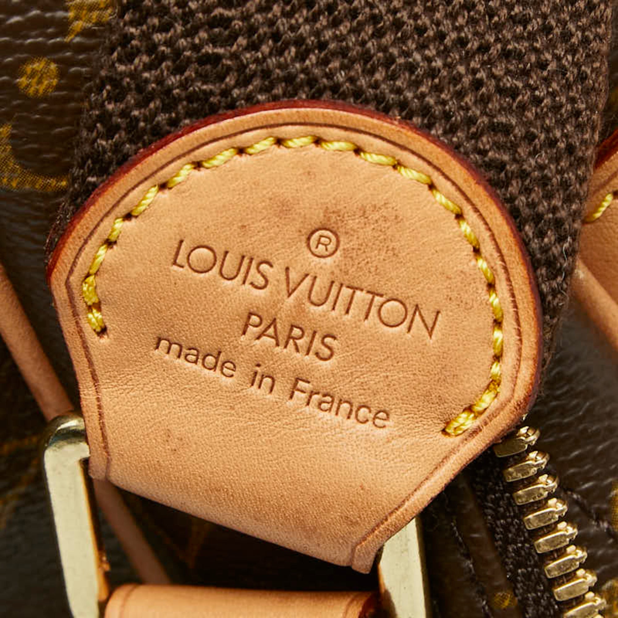 Louis Vuitton Brown Pvc Leather Shoulder Bag (Pre-Owned)