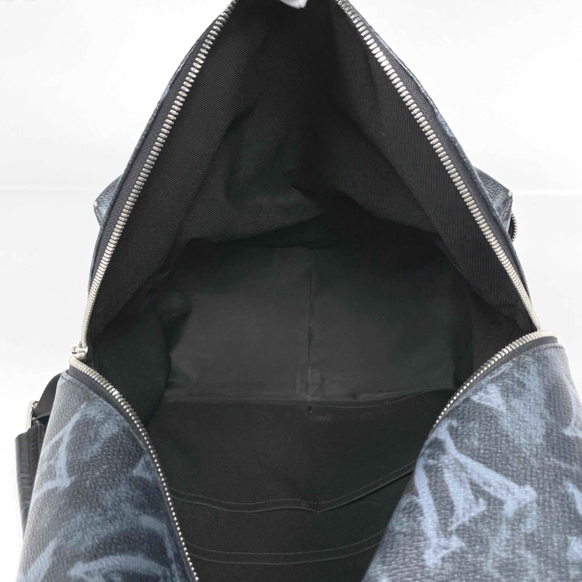 Louis Vuitton Black Noir Monogram Backpack (Pre-Owned)