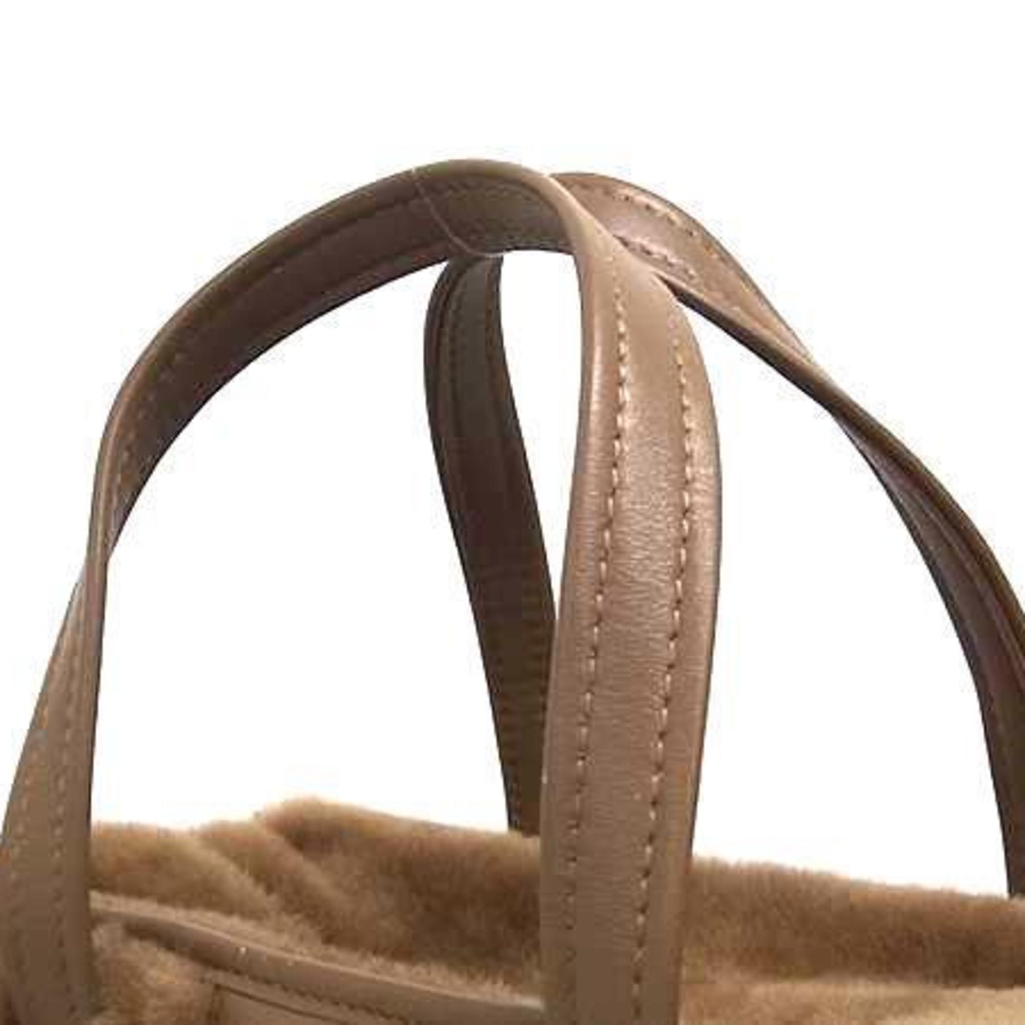 Balenciaga Brown Handbag Shoulder Bag Tote Bag (Pre-Owned)