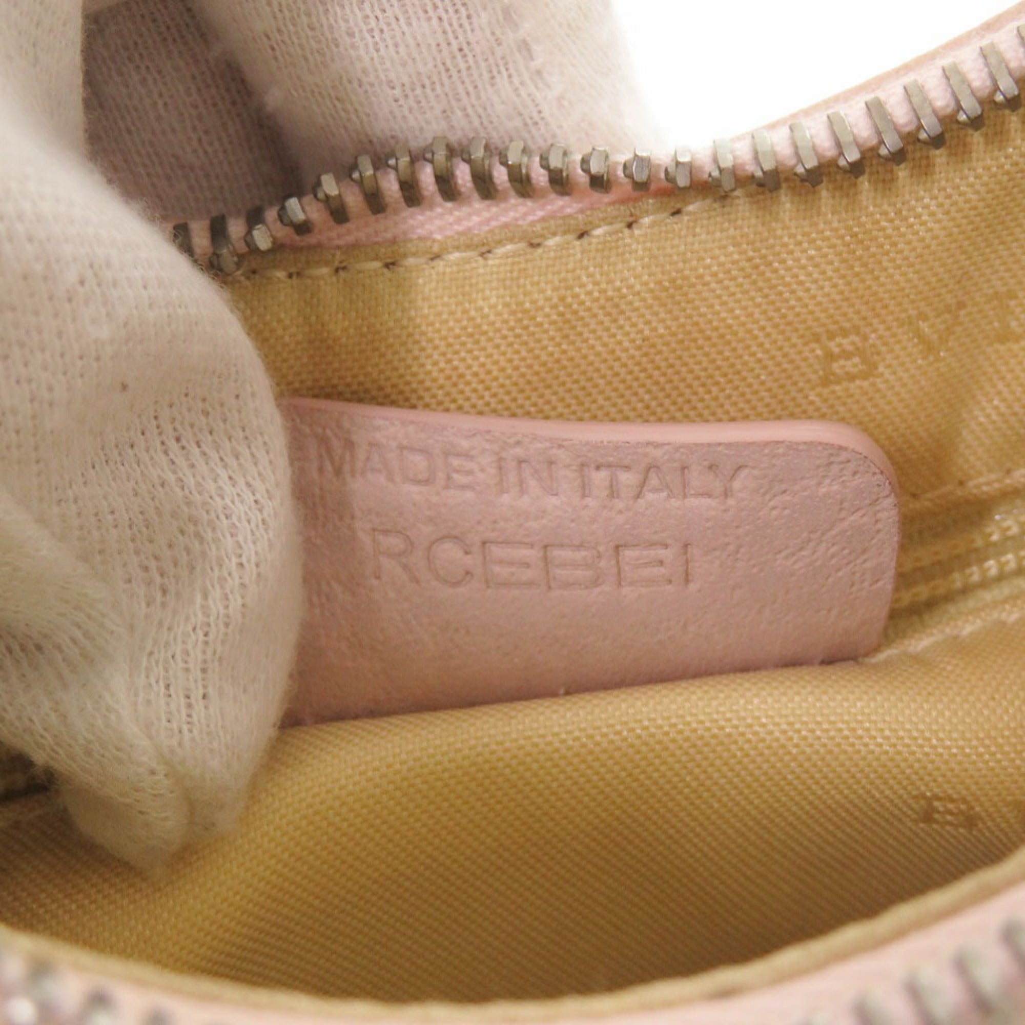 Bvlgari Pink Leather Shoulder Bag (Pre-Owned)