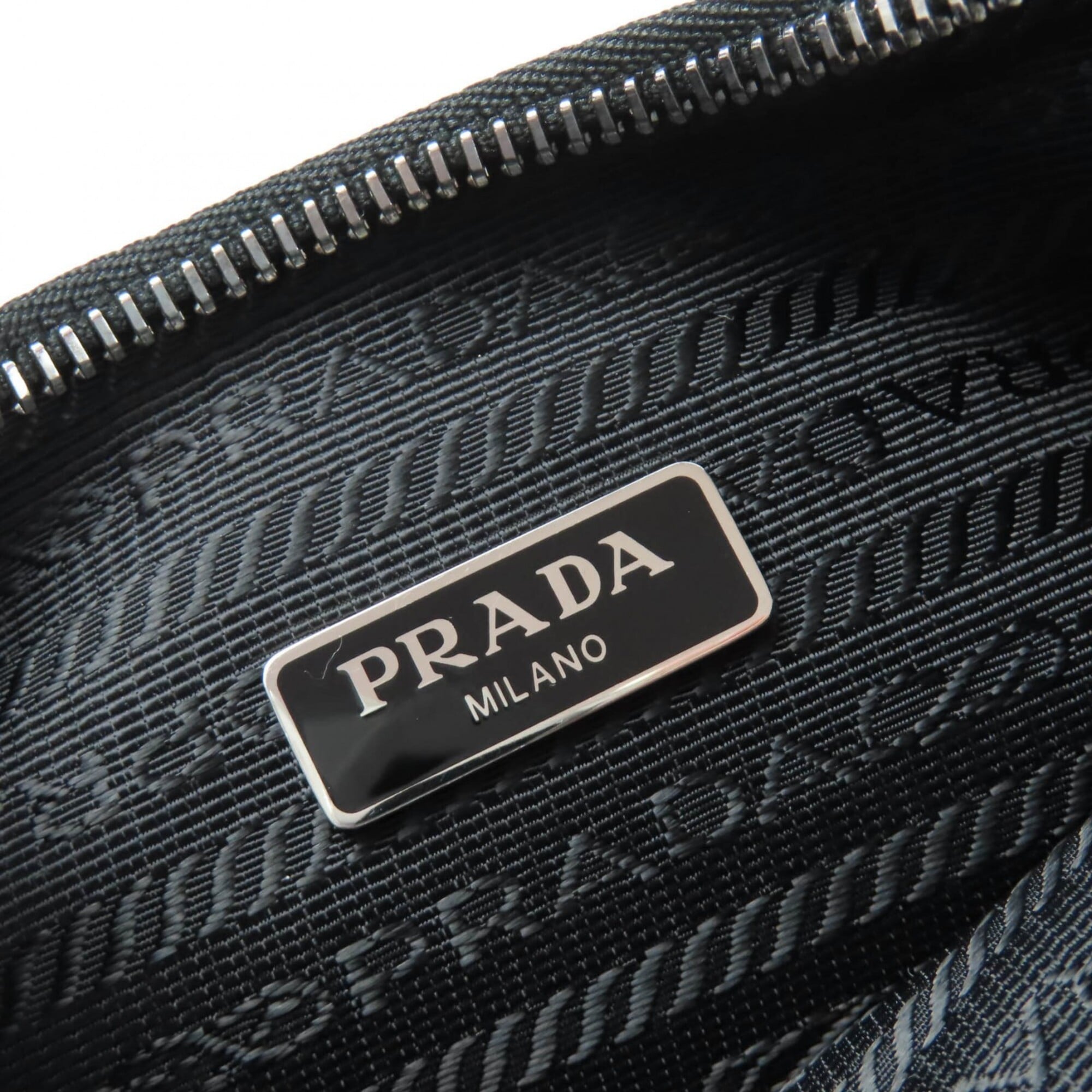 Prada Black Handbag Pouch Shoulder Bag (Pre-Owned)