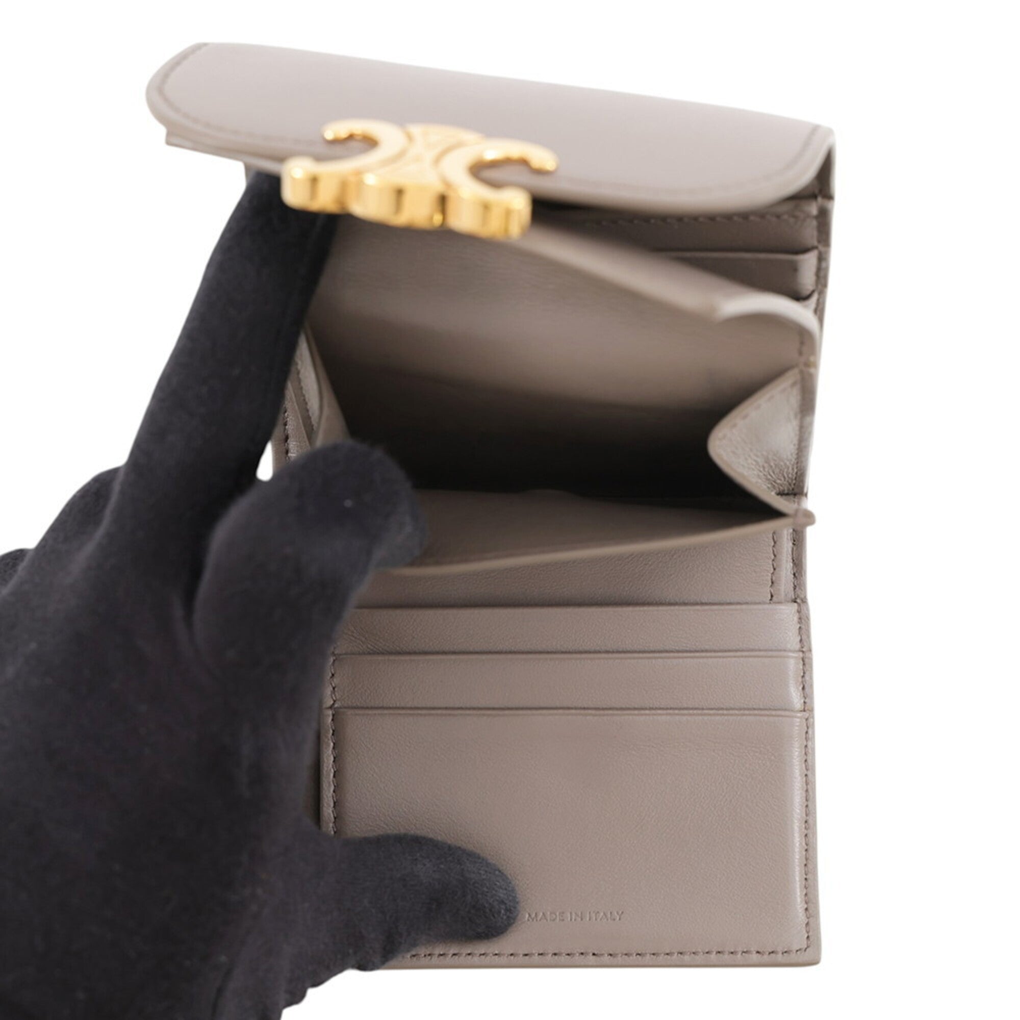 Celine Gray Wallet (Tri-Fold) (Pre-Owned)