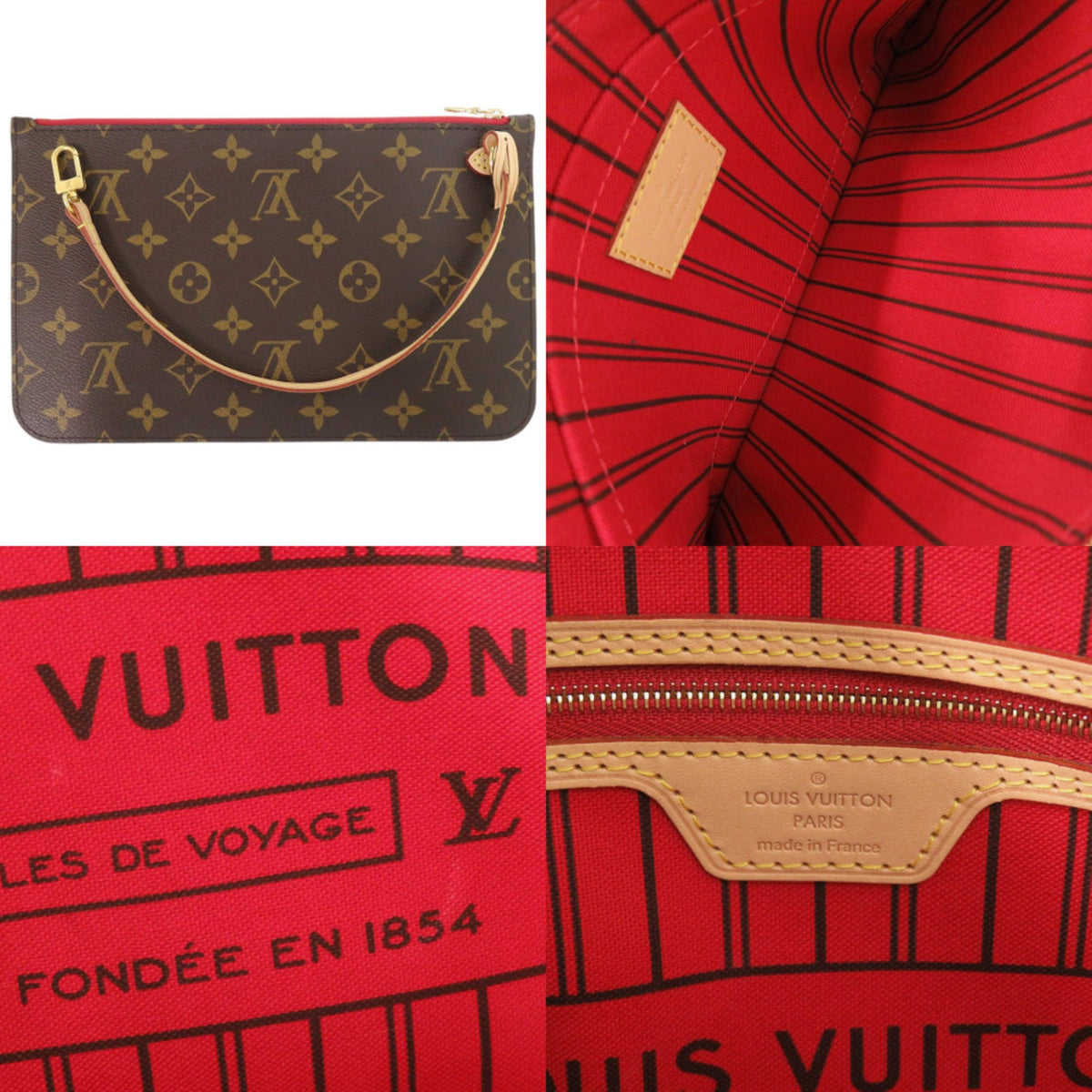 Louis Vuitton Cerise Monogram Tote Bag (Pre-Owned)