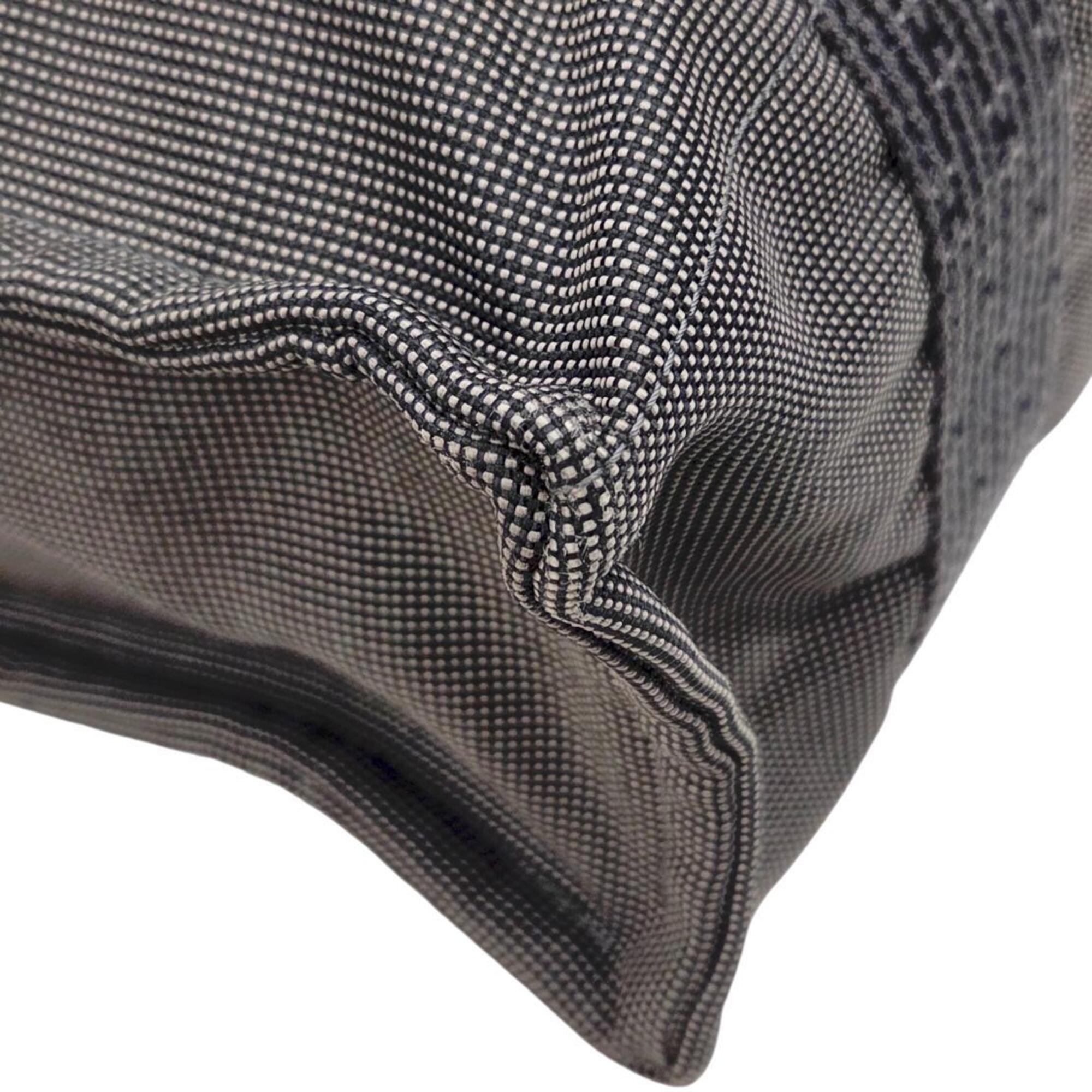Hermes Gray Nylon Backpack (Pre-Owned)
