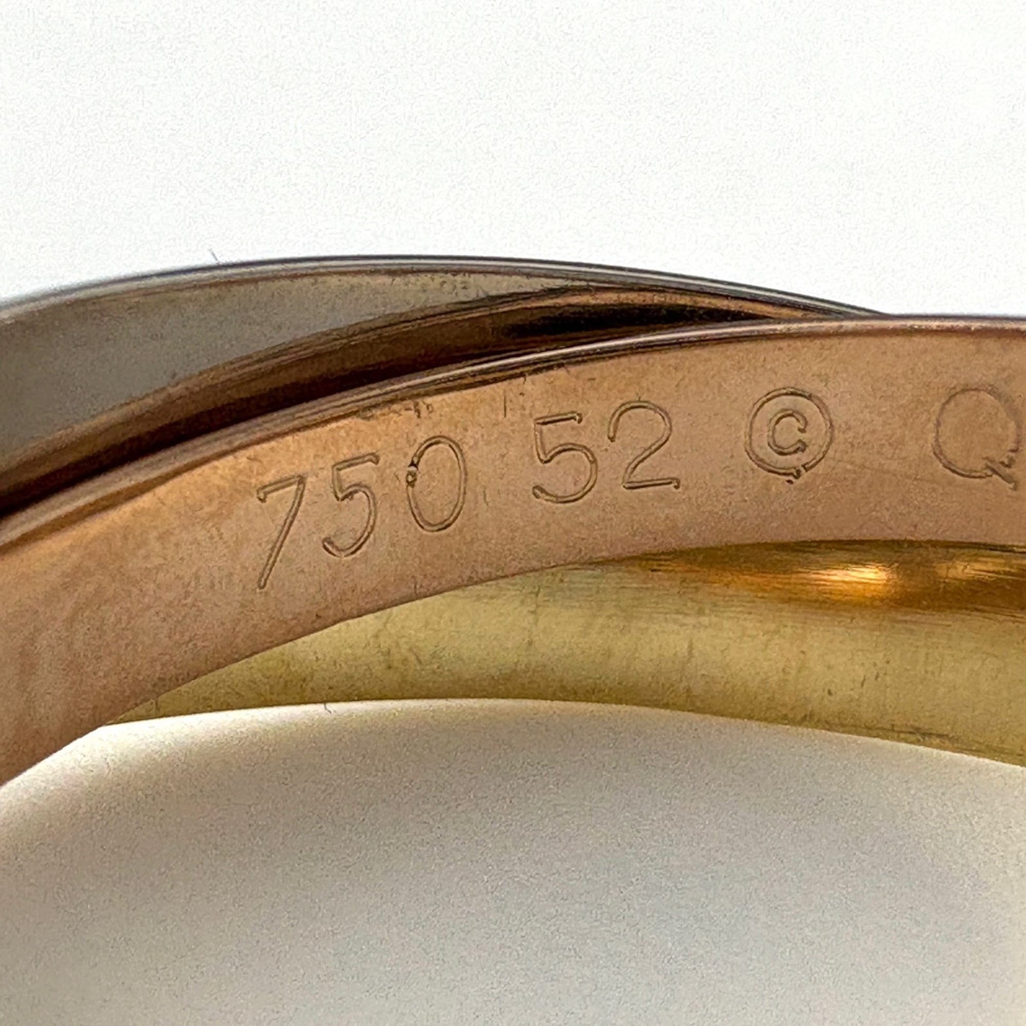 Cartier Yellow Gold (18K) Pink Gold (18K) White Gold (18K) Band Ring (Pre-Owned)