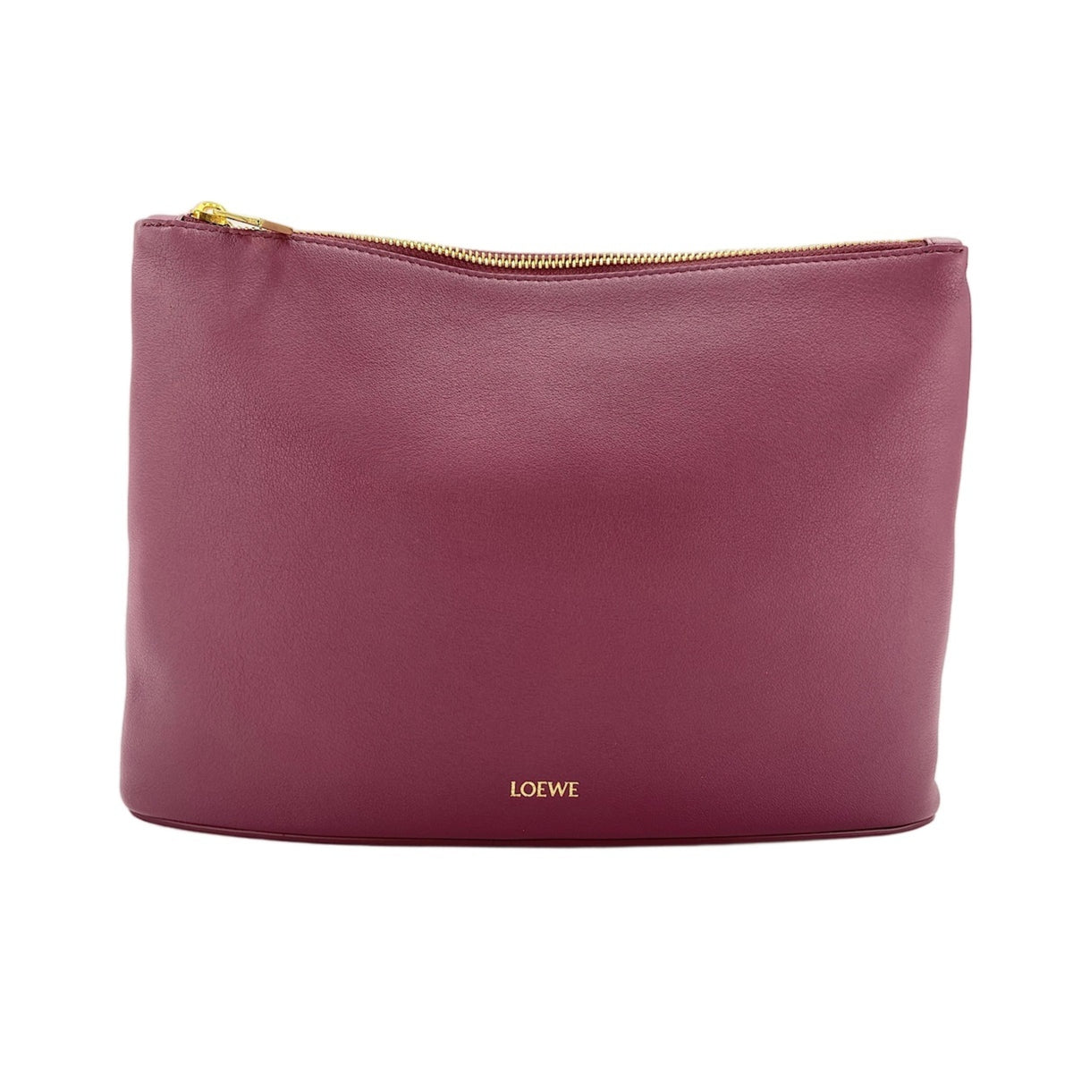 Loewe Wine Clutch Bag Pouch (Pre-Owned)