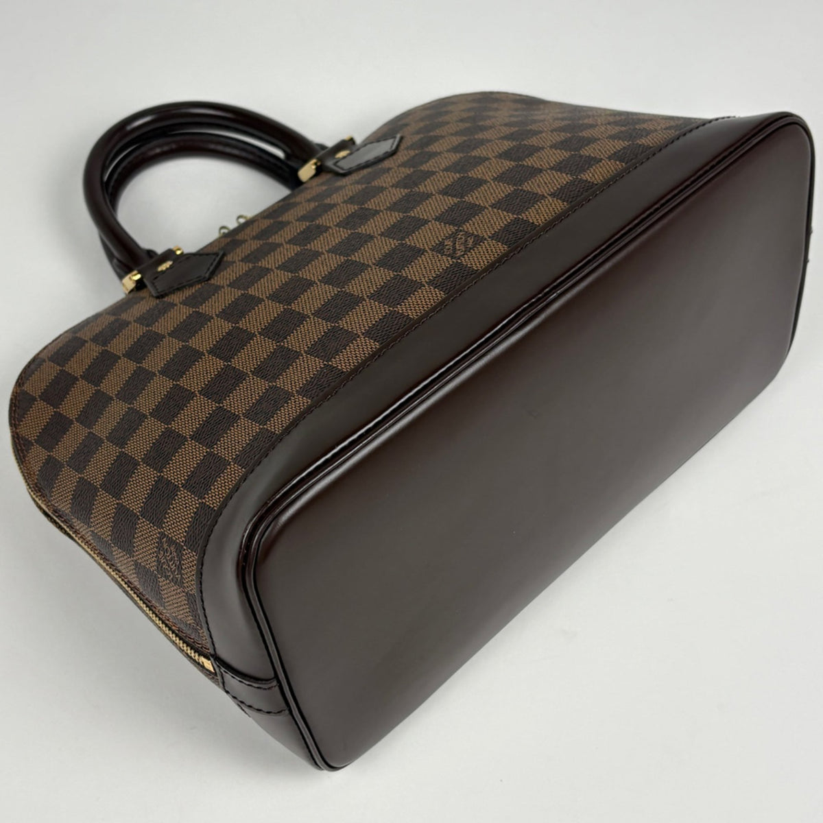 Louis Vuitton Brown Damier Canvas Handbag (Pre-Owned)