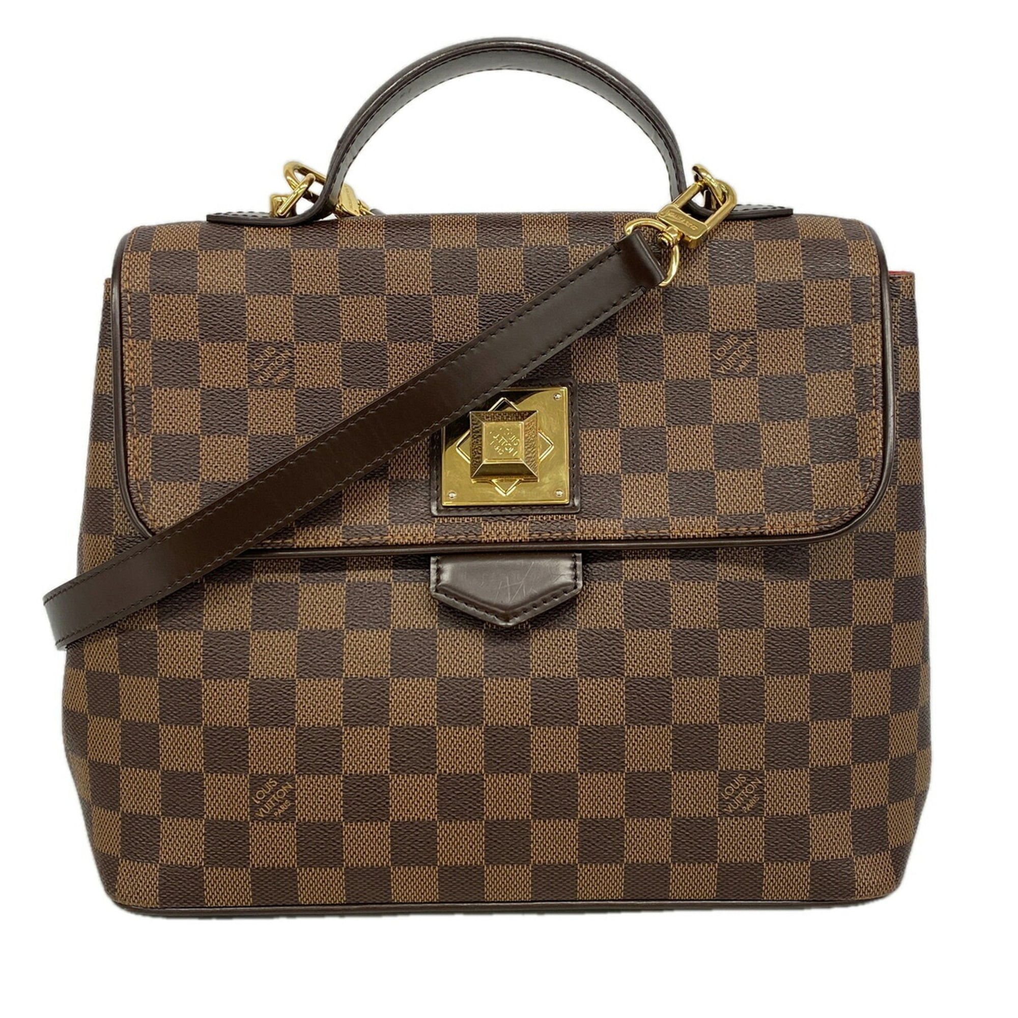 Louis Vuitton Ebene Handbag (Pre-Owned)